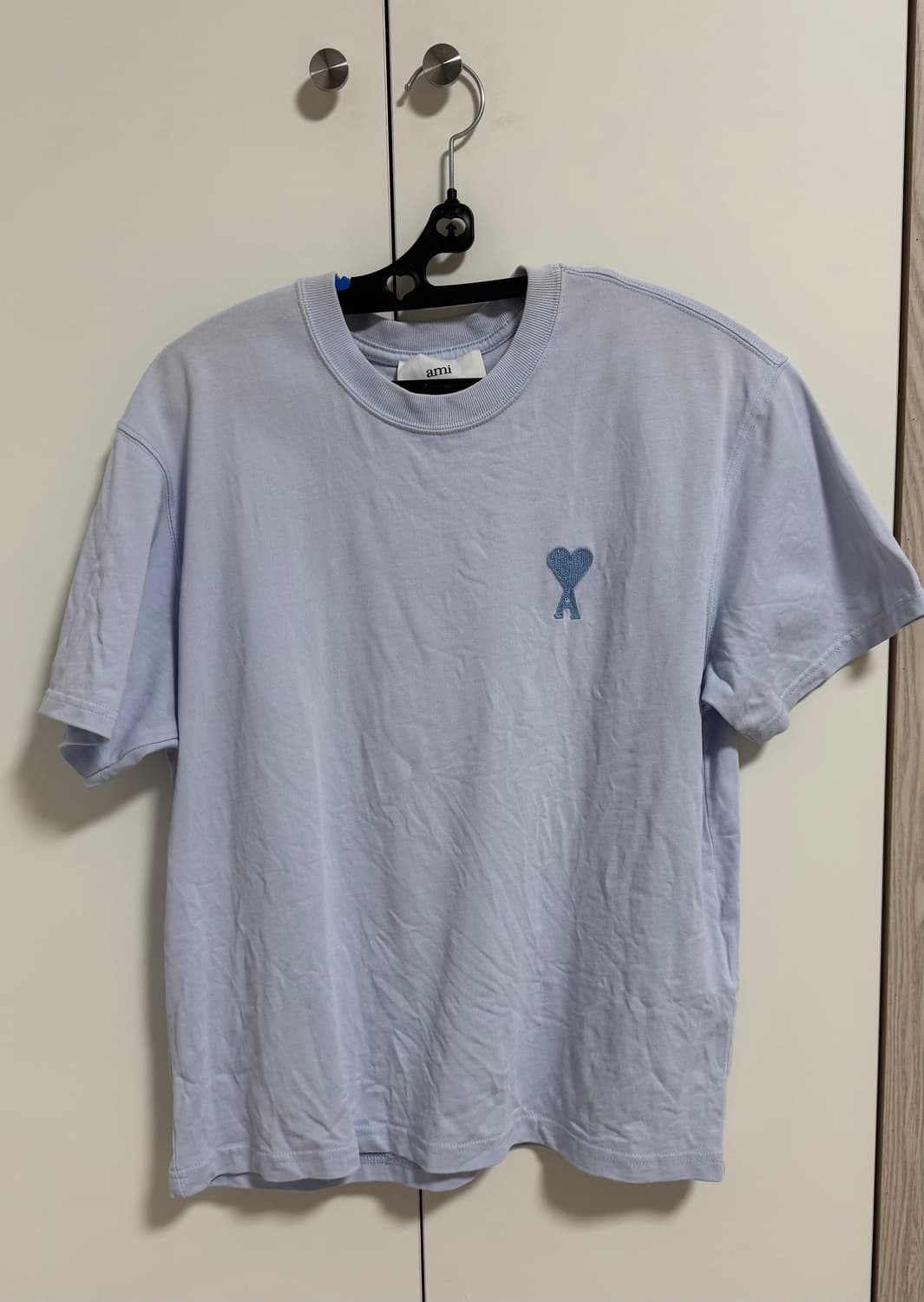 아미 하트로고 오버핏 반팔 상품이미지1