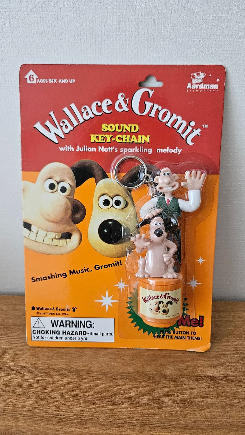 월레스와 그로밋 사운드 키체인 wallace & gromit 상품이미지1