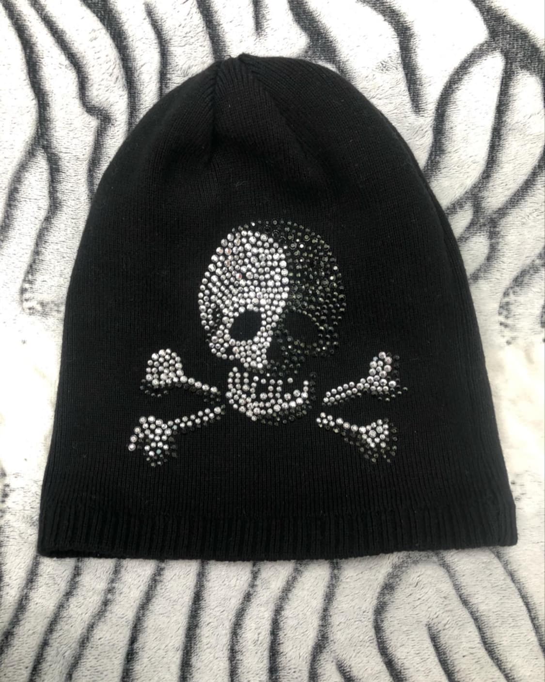 skull cubic beanie 상품이미지2
