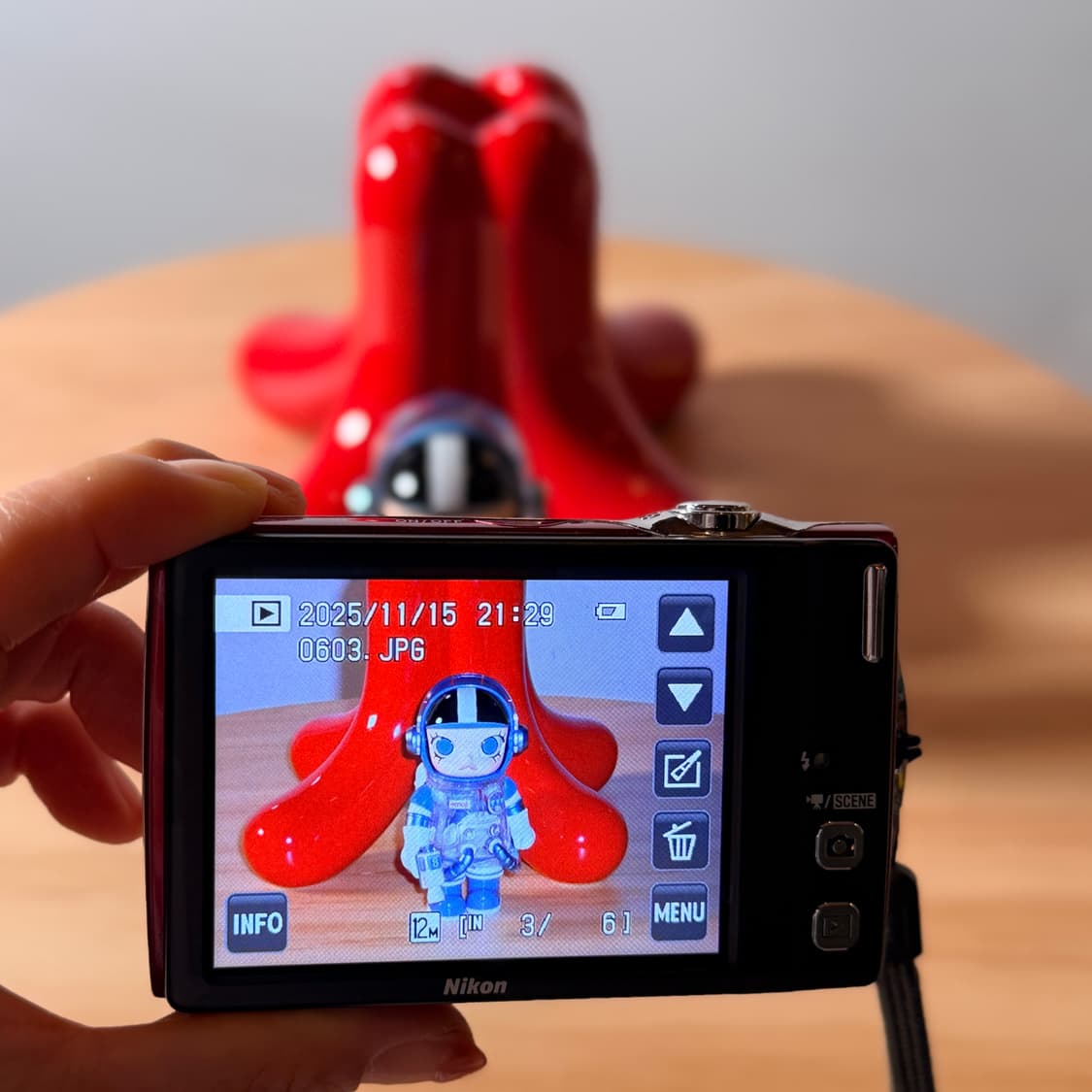 Nikon coolpix s4000 니콘 쿨픽스 빈티지 루비컬러 디카 상품이미지7