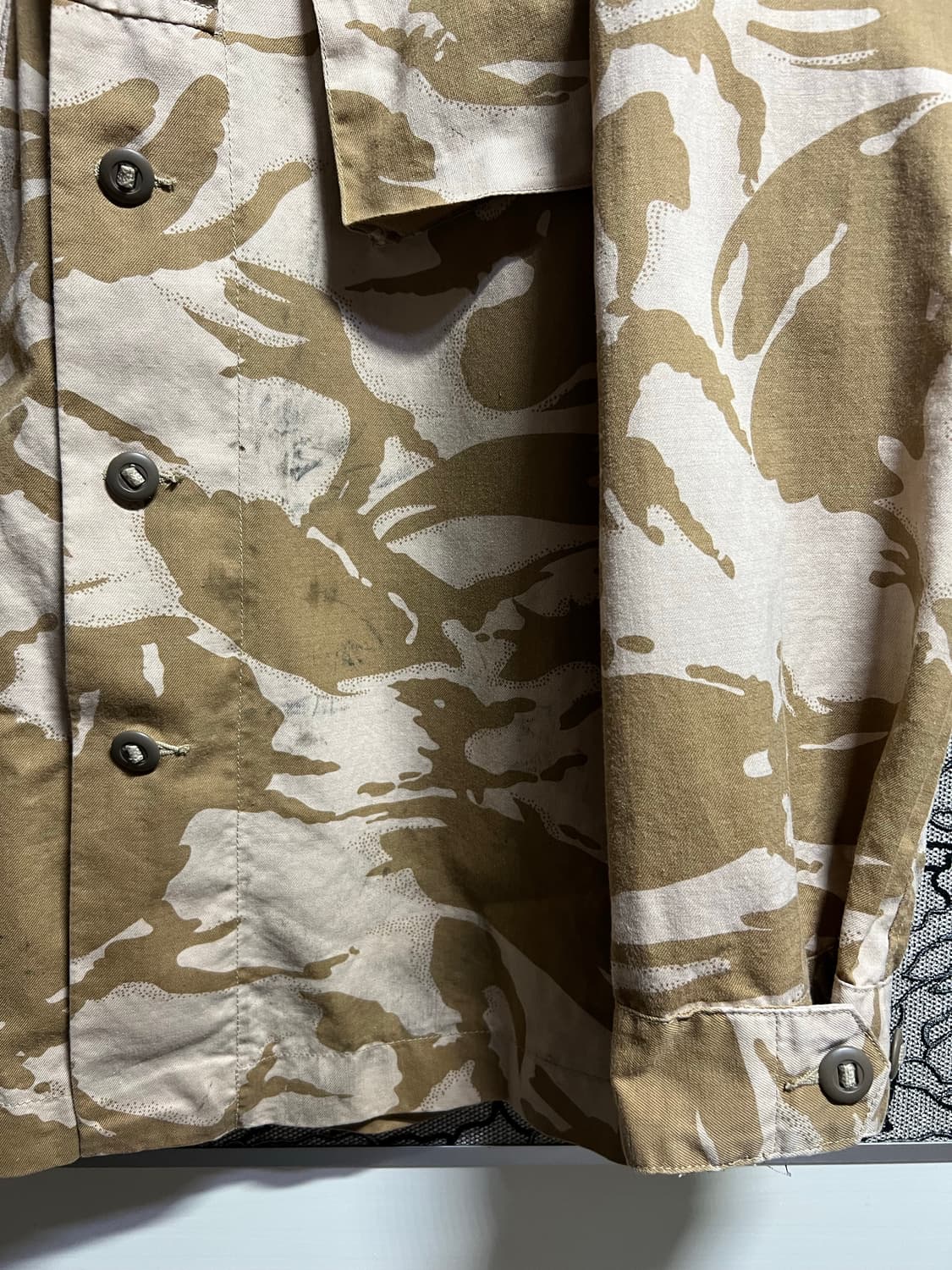 빈티지 영국군 데저트 카모자켓 상품이미지3