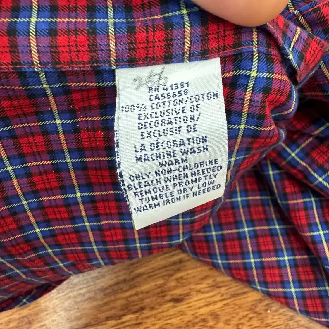 L(105) 폴로 랄프로렌 잔체크 남방 셔츠  상품이미지5