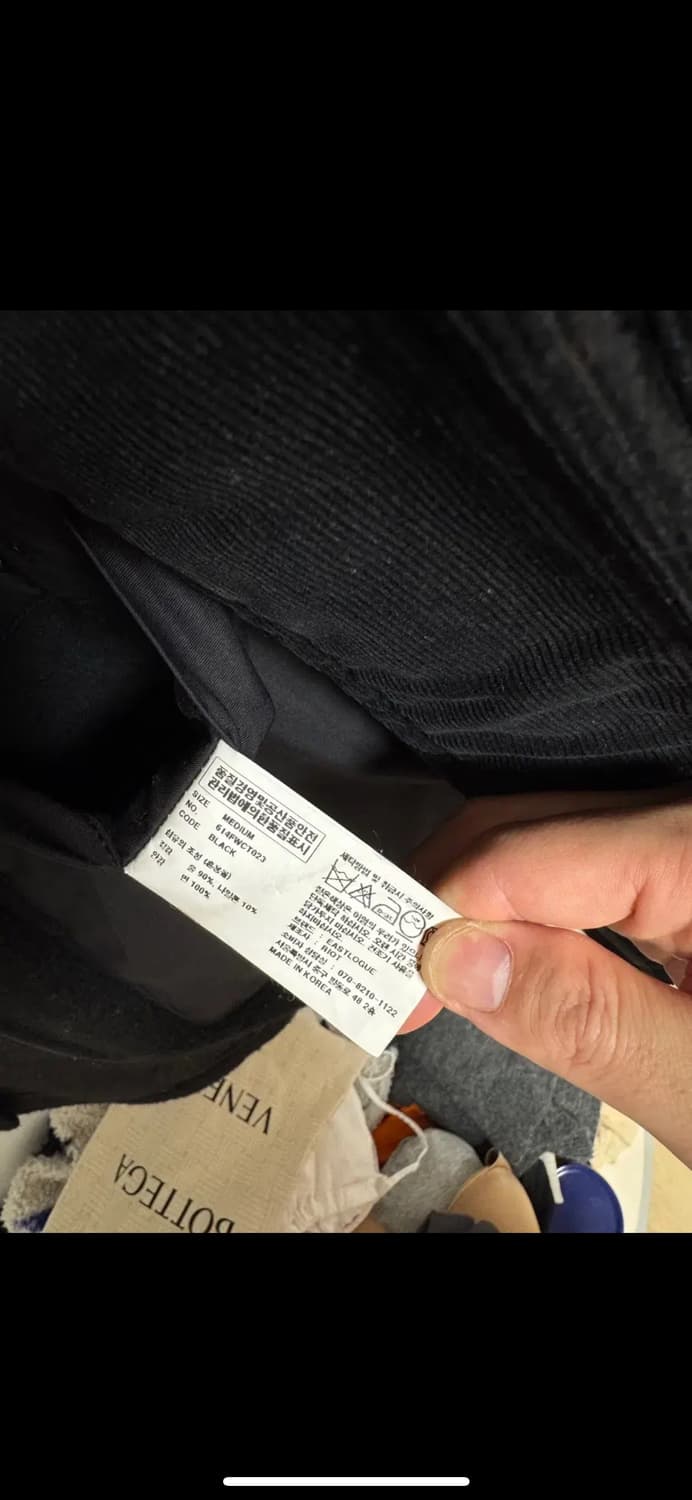 이스트로그 초기 더플 코트 블랙 색상 M 상품이미지6