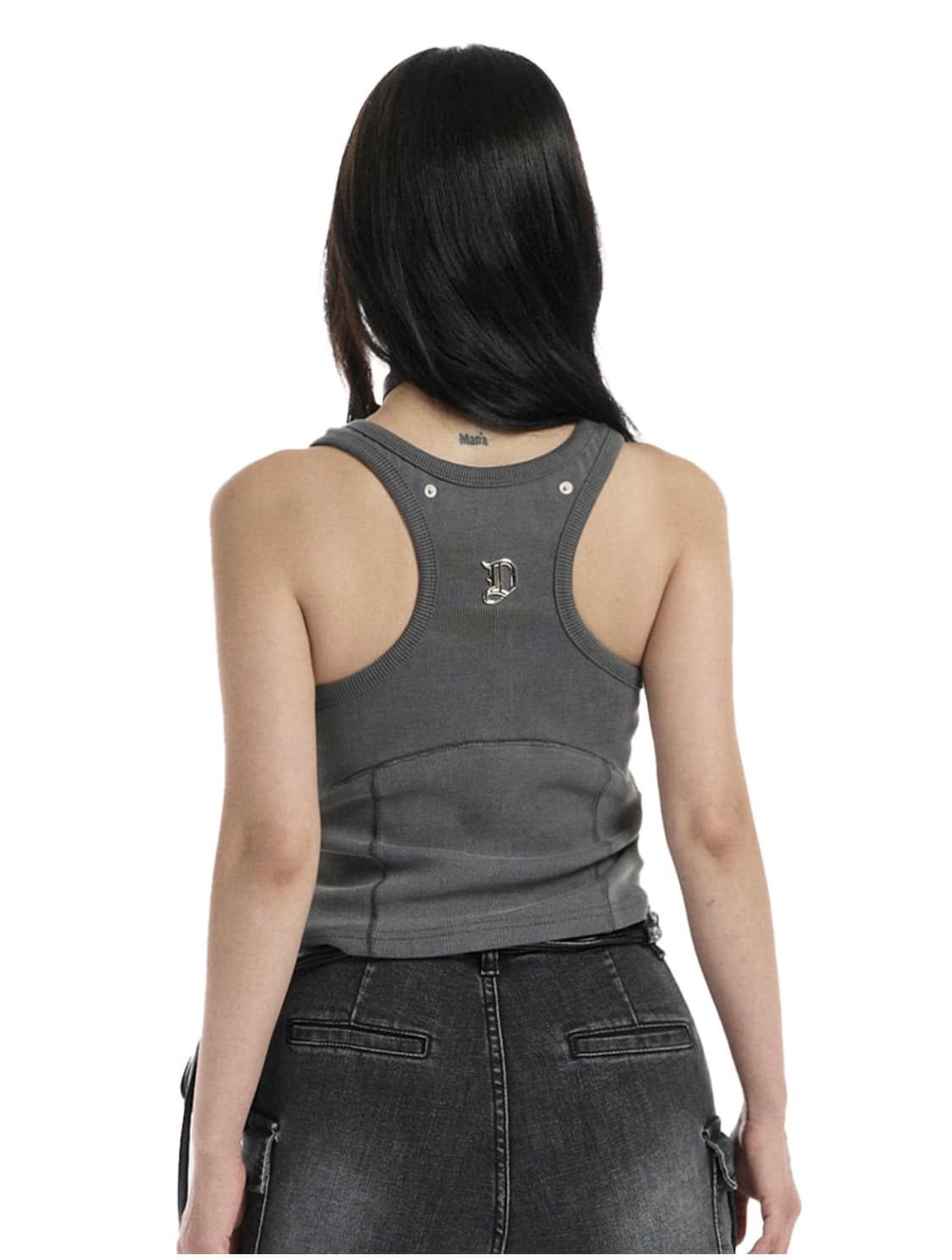 [새상품] 오도어 리벳 나시 84->55 rivet sleeveless 상품이미지4
