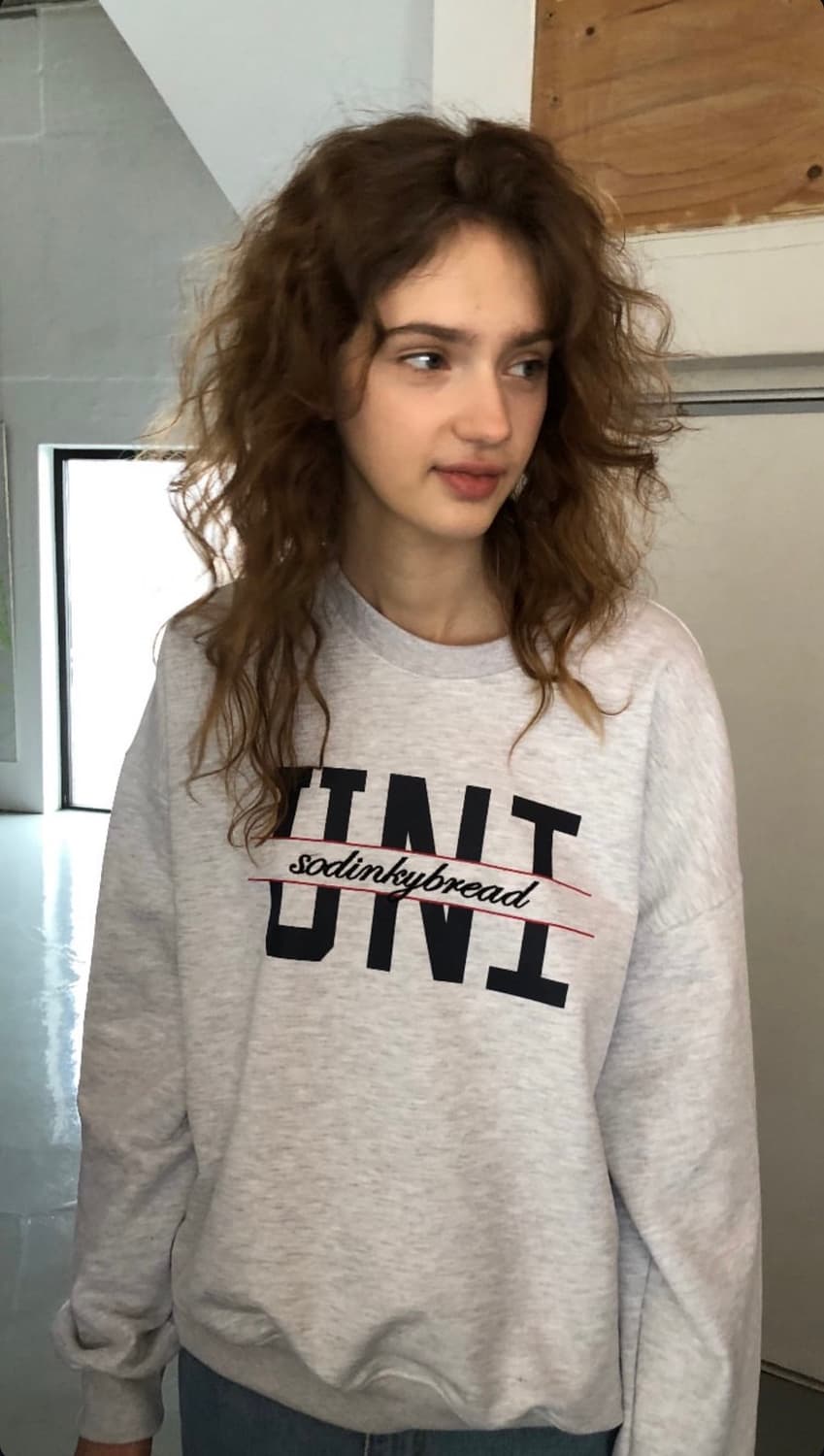 쏘딩키브레드 UNI Melange Sweatshirt 상품이미지2