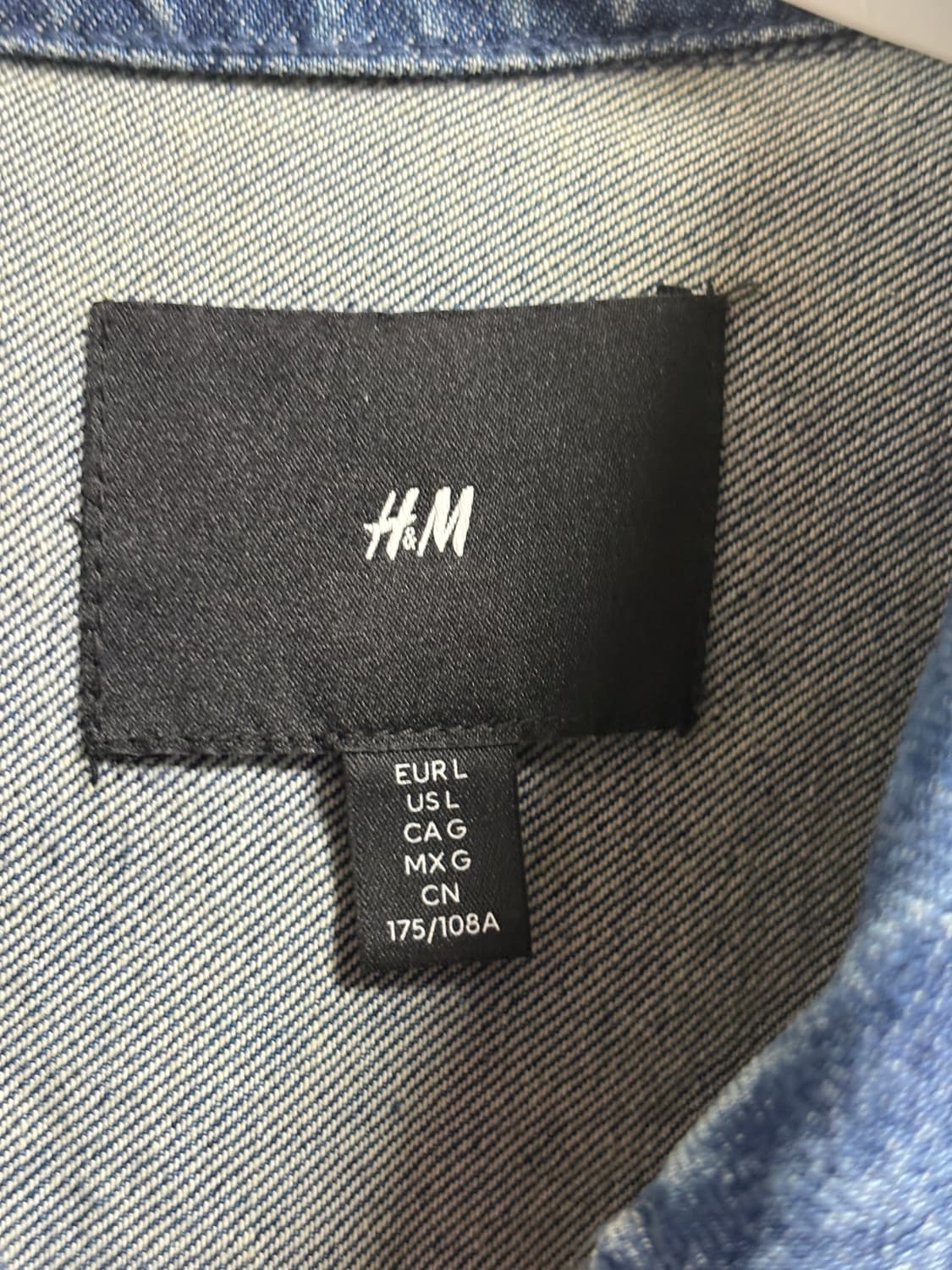 H&M 데님 워크 자켓 (새상품) 상품이미지4