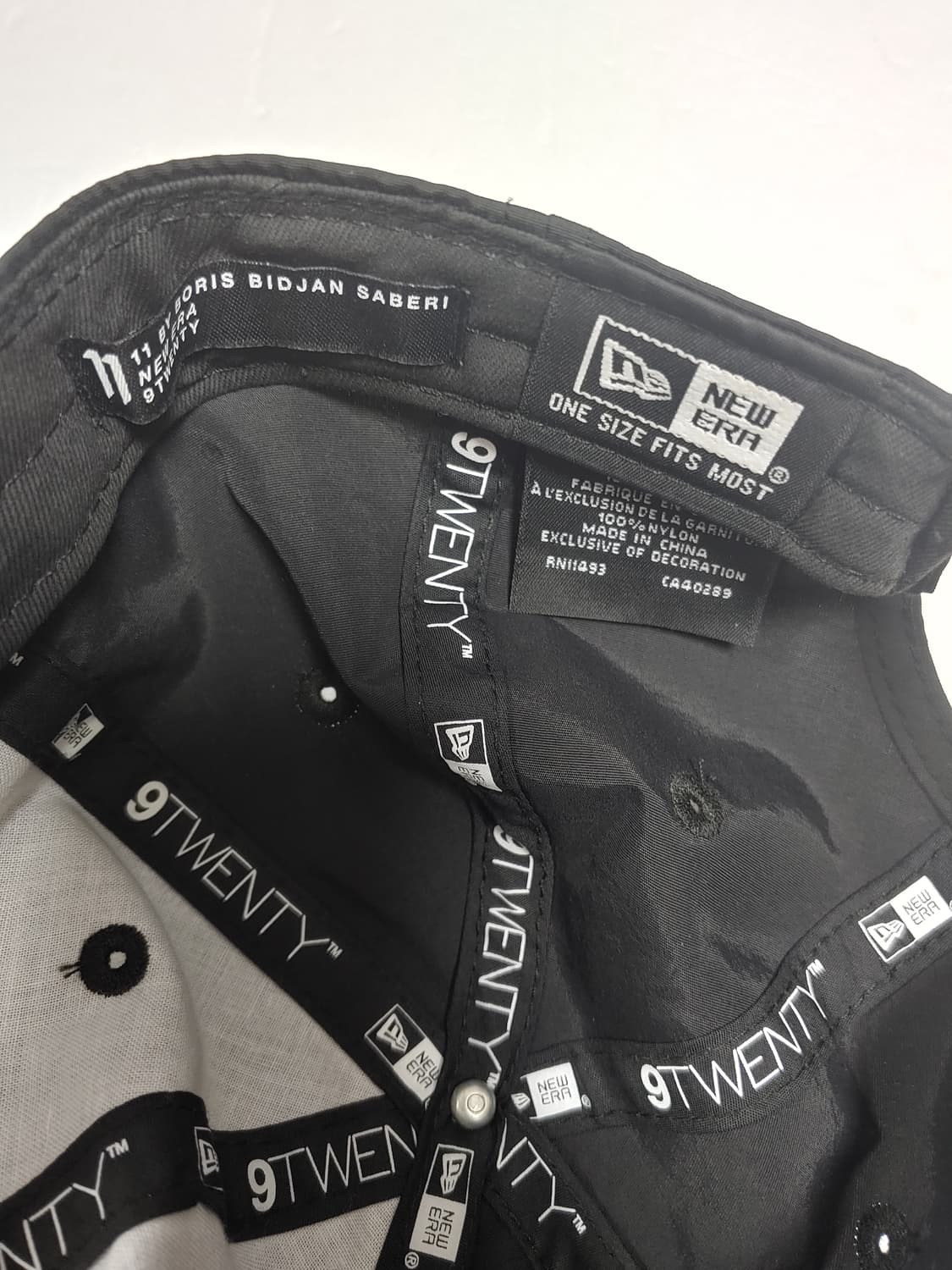 11 by boris bidjan saberi newera cap 상품이미지7