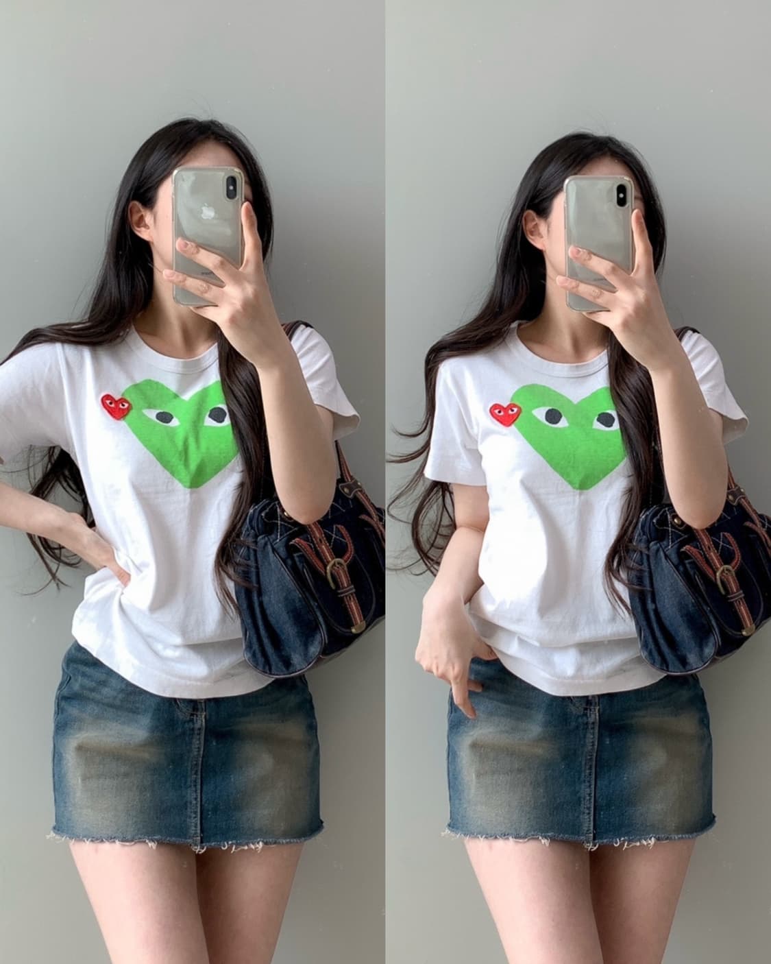 꼼데가르송 반팔티 상품이미지1