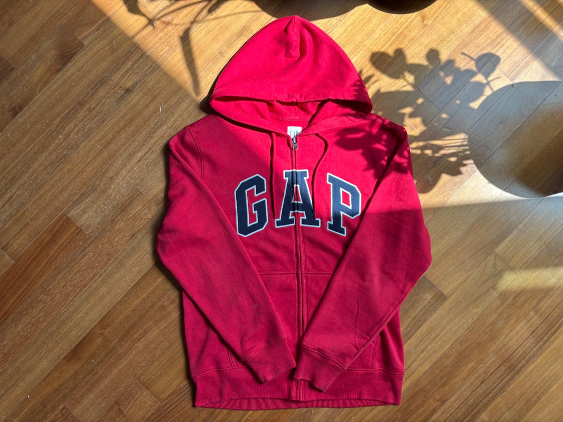 GAP 레드 후드집업 상품이미지3