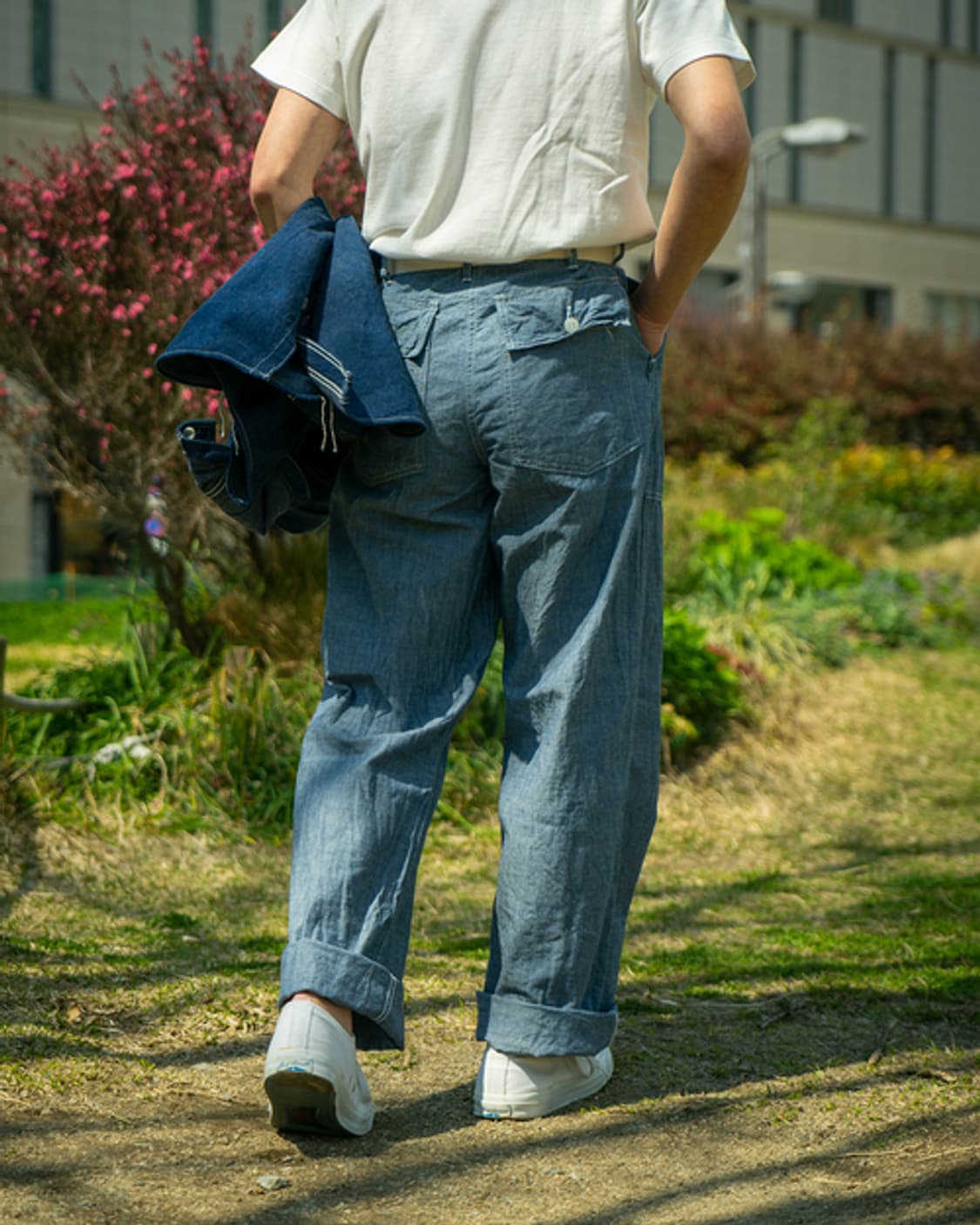 (32)리얼맥코이 샴브레이 퍼티그 팬츠 상품이미지10