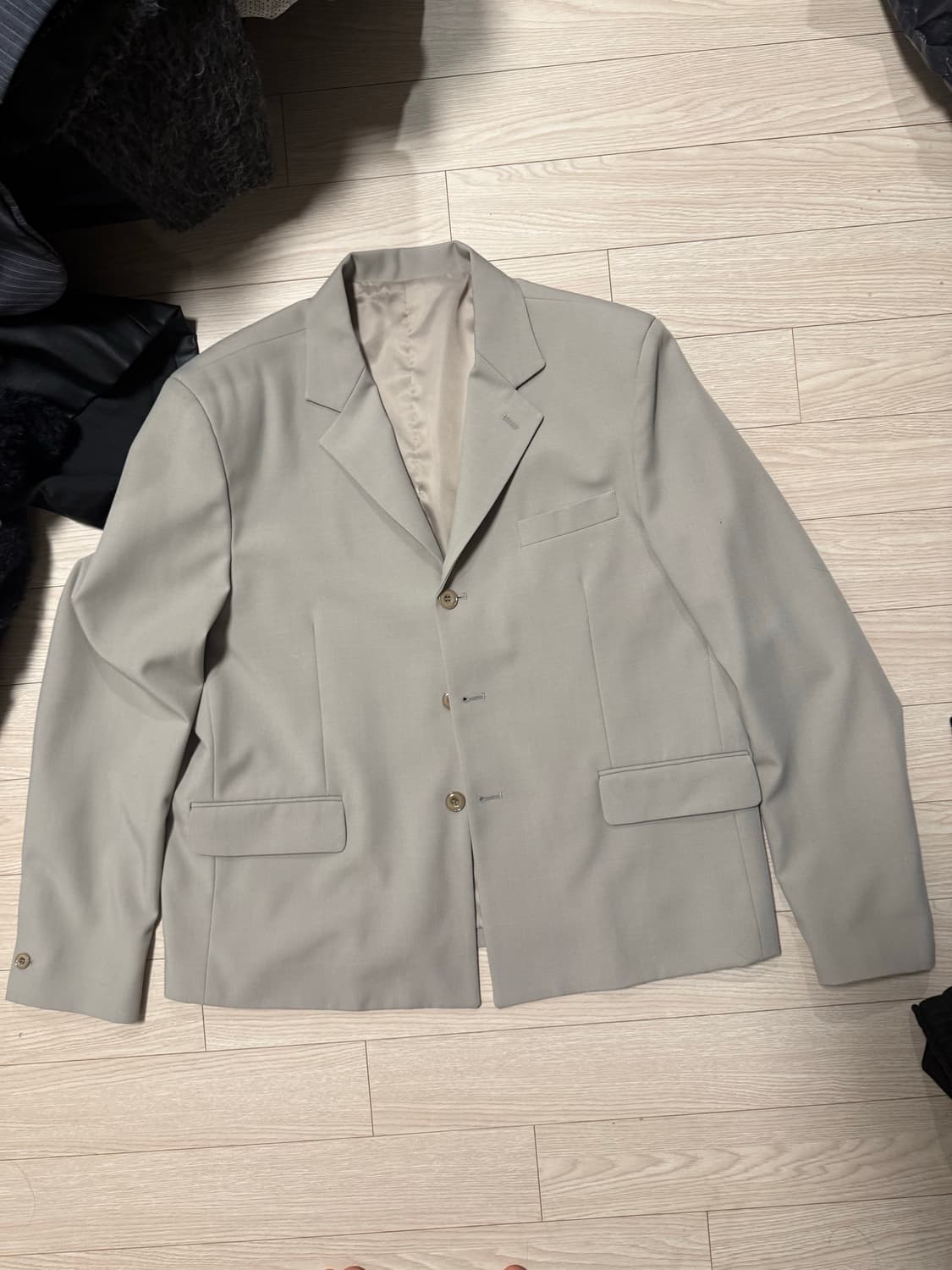 beige blazer 상품이미지1