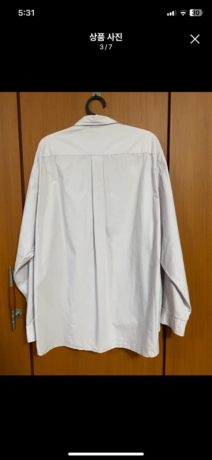 [THOMAS] 토마스모어 페이퍼셔츠 L사이즈 상품이미지3