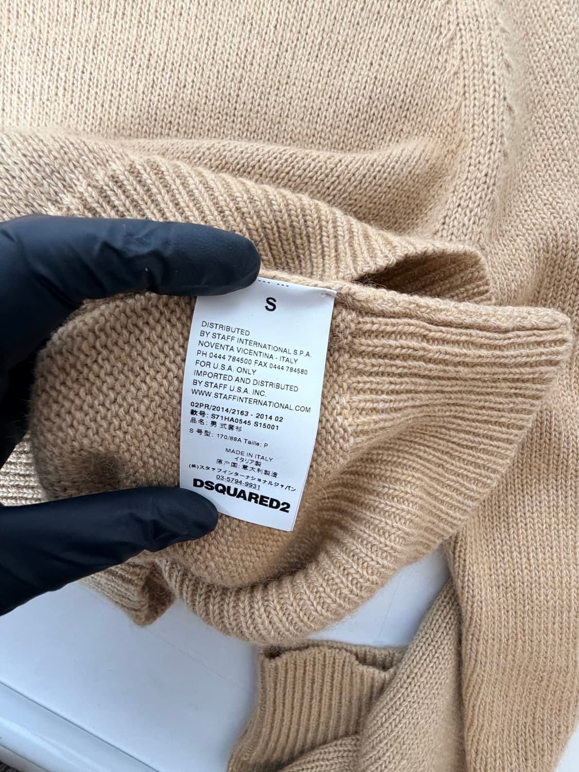 디스퀘어드2 터틀넥 여성 니트 상품이미지6