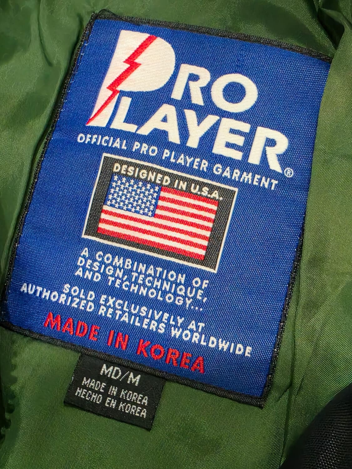 90's PRO PLAYER 그린베이패커스 하프집업 M 상품이미지6