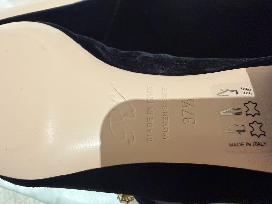 로저비비에 벨벳 메리제인 플랫 상품이미지5