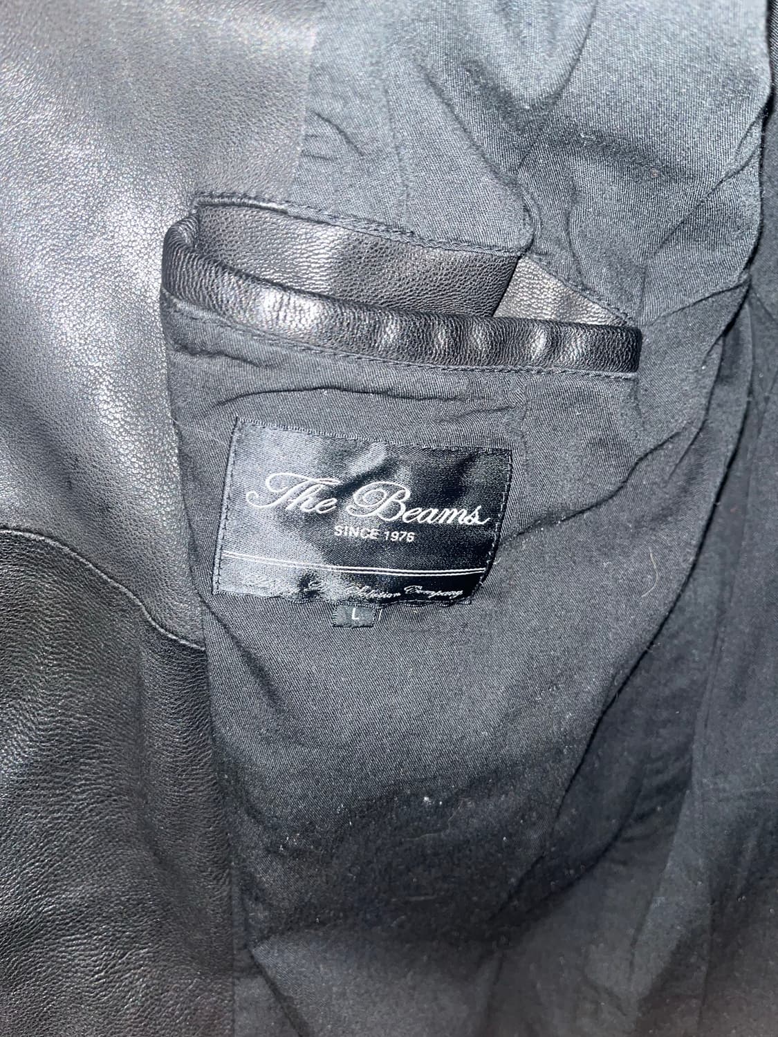 빔즈 램스킨 레더자켓 릭오웬스st 상품이미지3