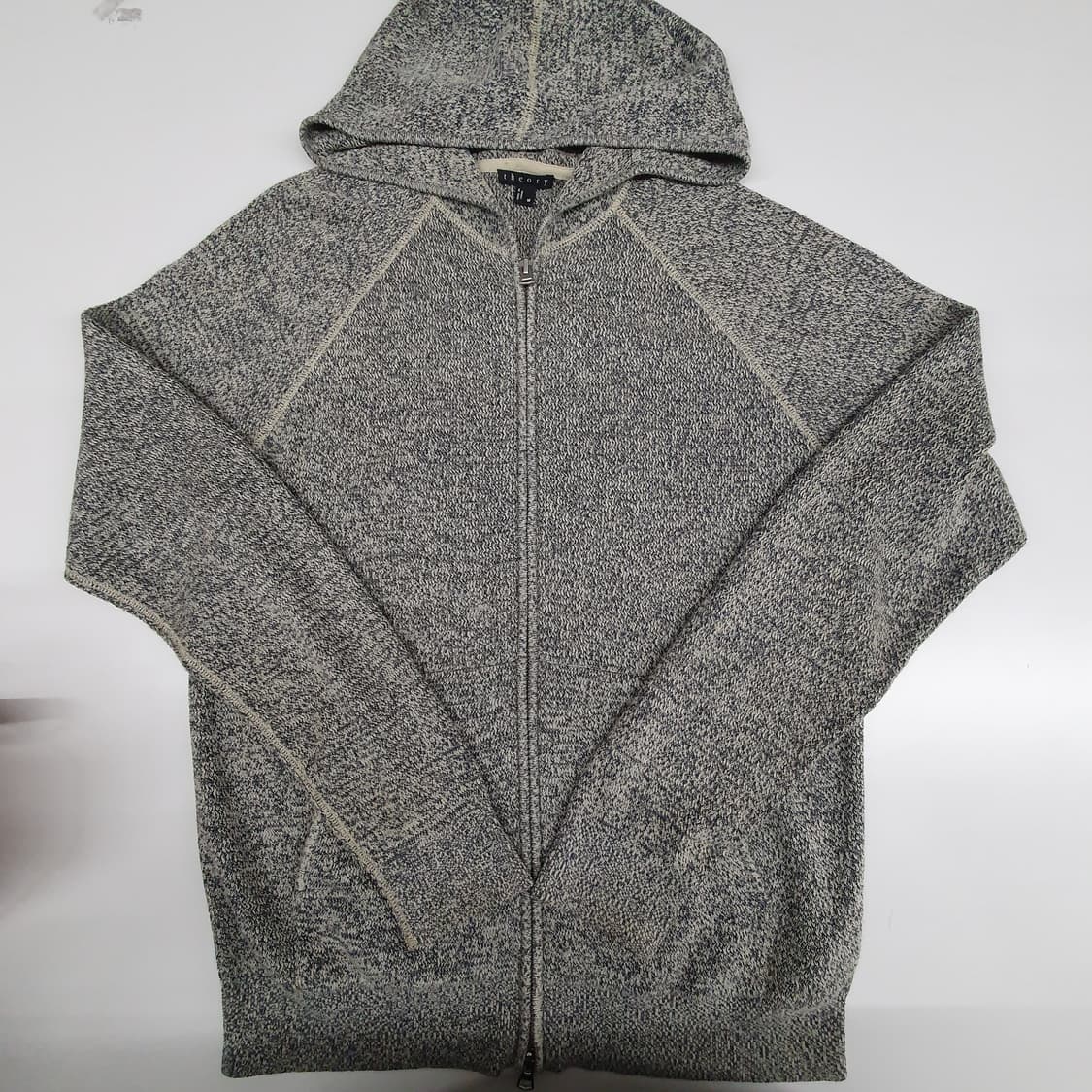 띠어리 니트 후드 집업 상품이미지1