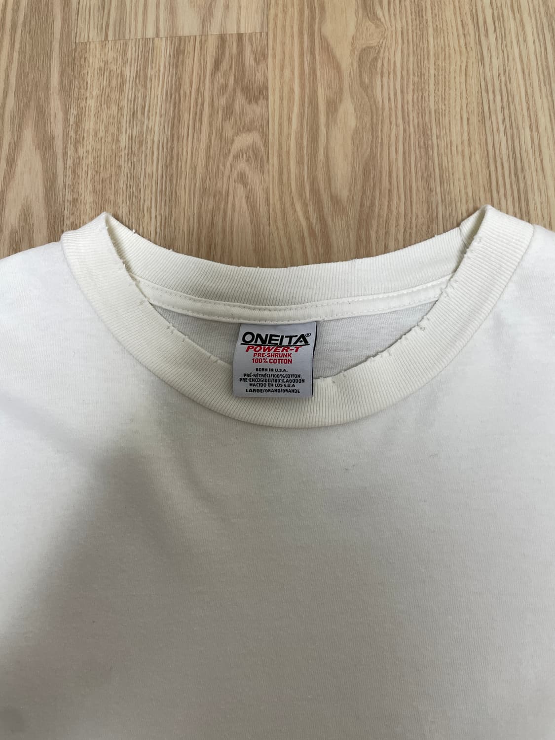 [L] 소버 sober 24ss 블랭크 티셔츠 상품이미지2