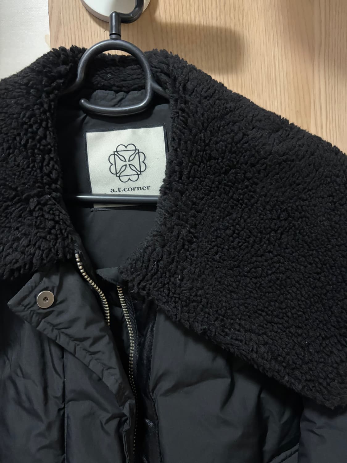 a.t.corner 블랙 패딩 상품이미지2
