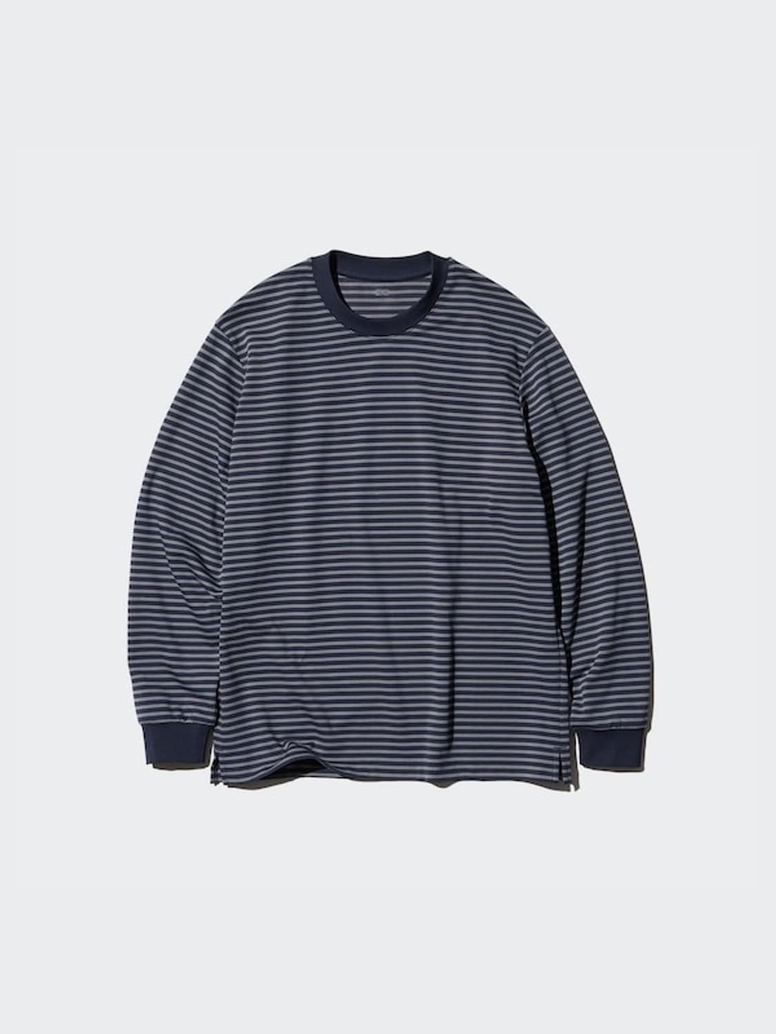 유니클로 에어리즘 스트라이프 티셔츠 스트라이프 T 상품이미지1