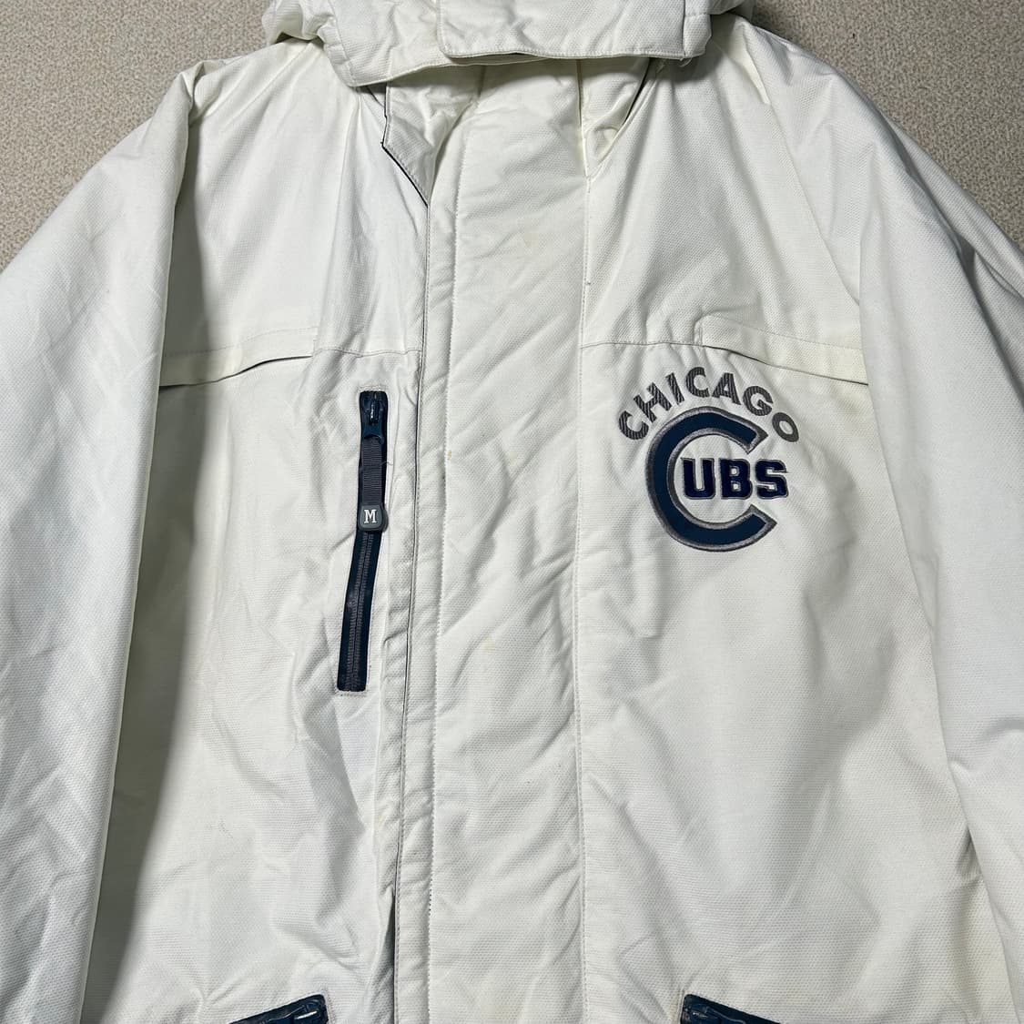 (XL) MLB 화이트 시카고 컵스 스노우보드 점퍼  상품이미지3