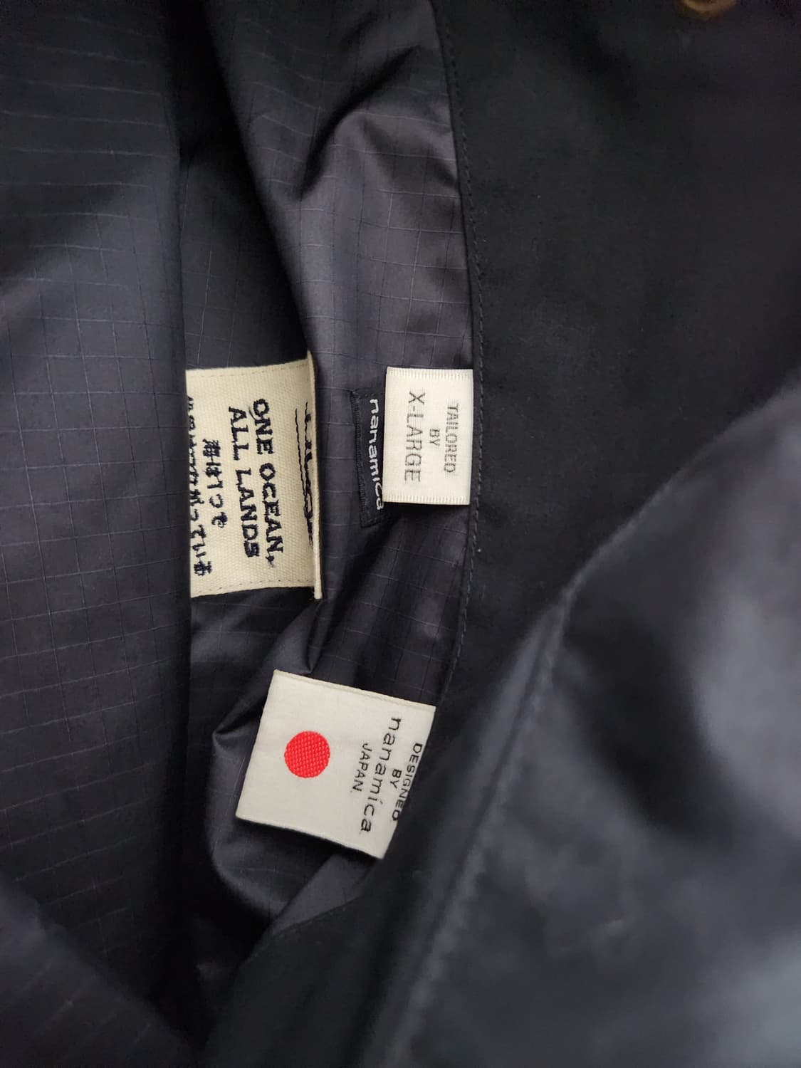 나나미카 리버시블 다운 코트 네이비 XL 상품이미지4