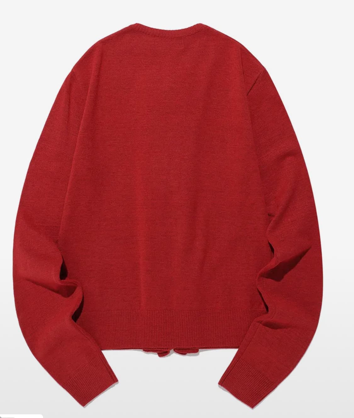 나이스고스트클럽 레드 가디건 상품이미지2