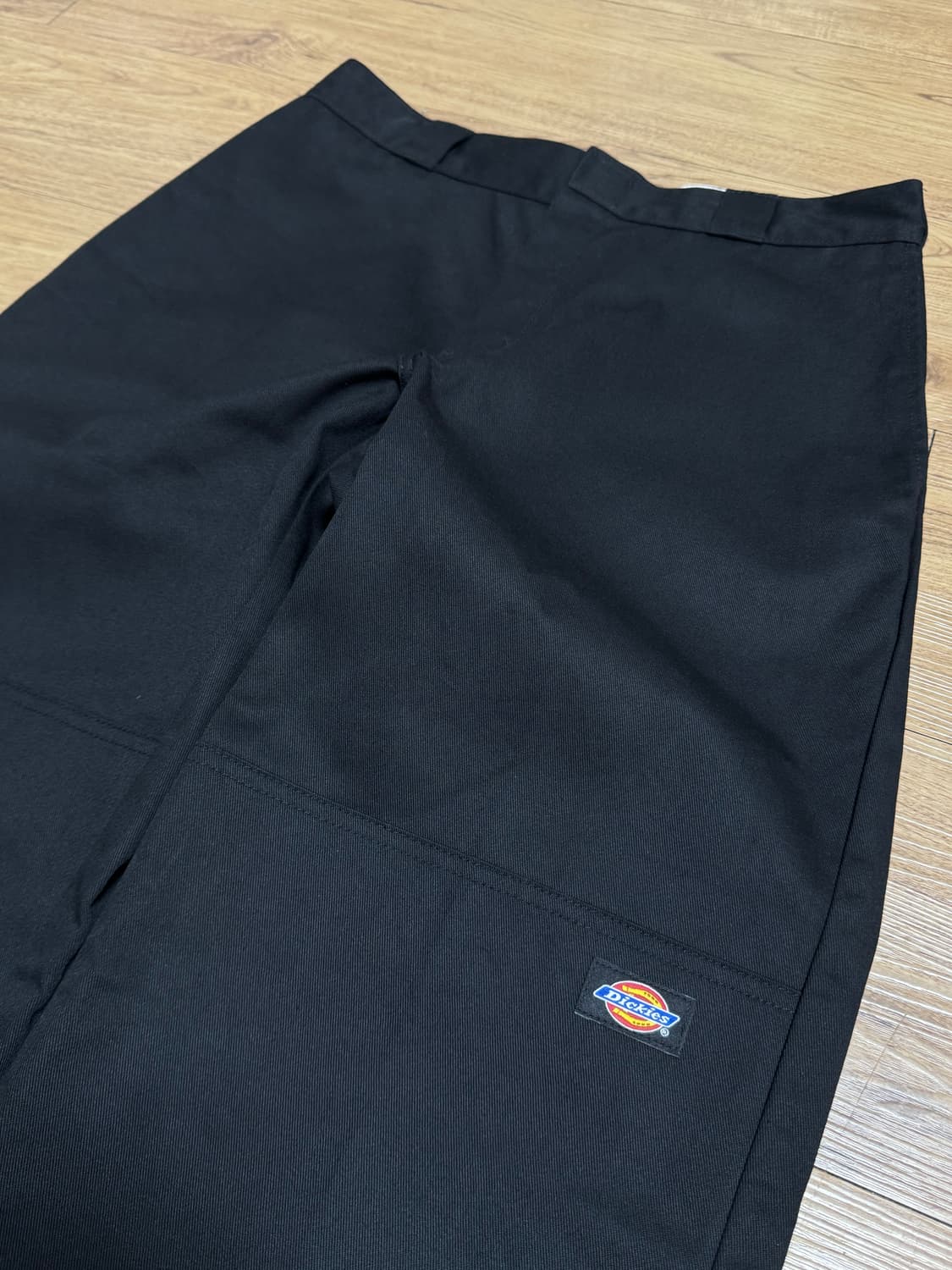 [32]디키즈 더블니 팬츠 블랙 상품이미지2