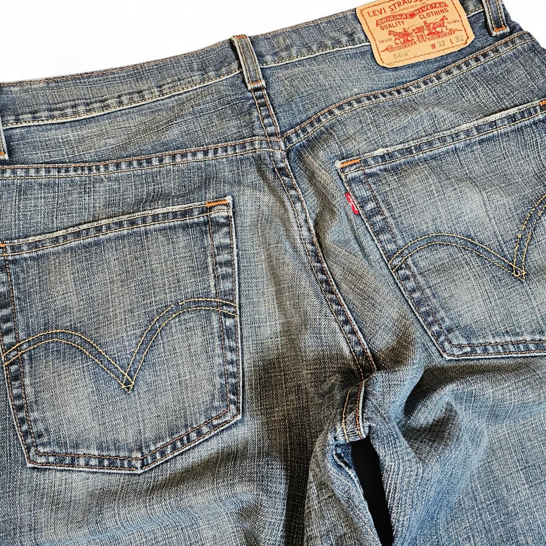 [32][리바이스]00's 569™루즈 스트레이트핏 워시드 데님 상품이미지5