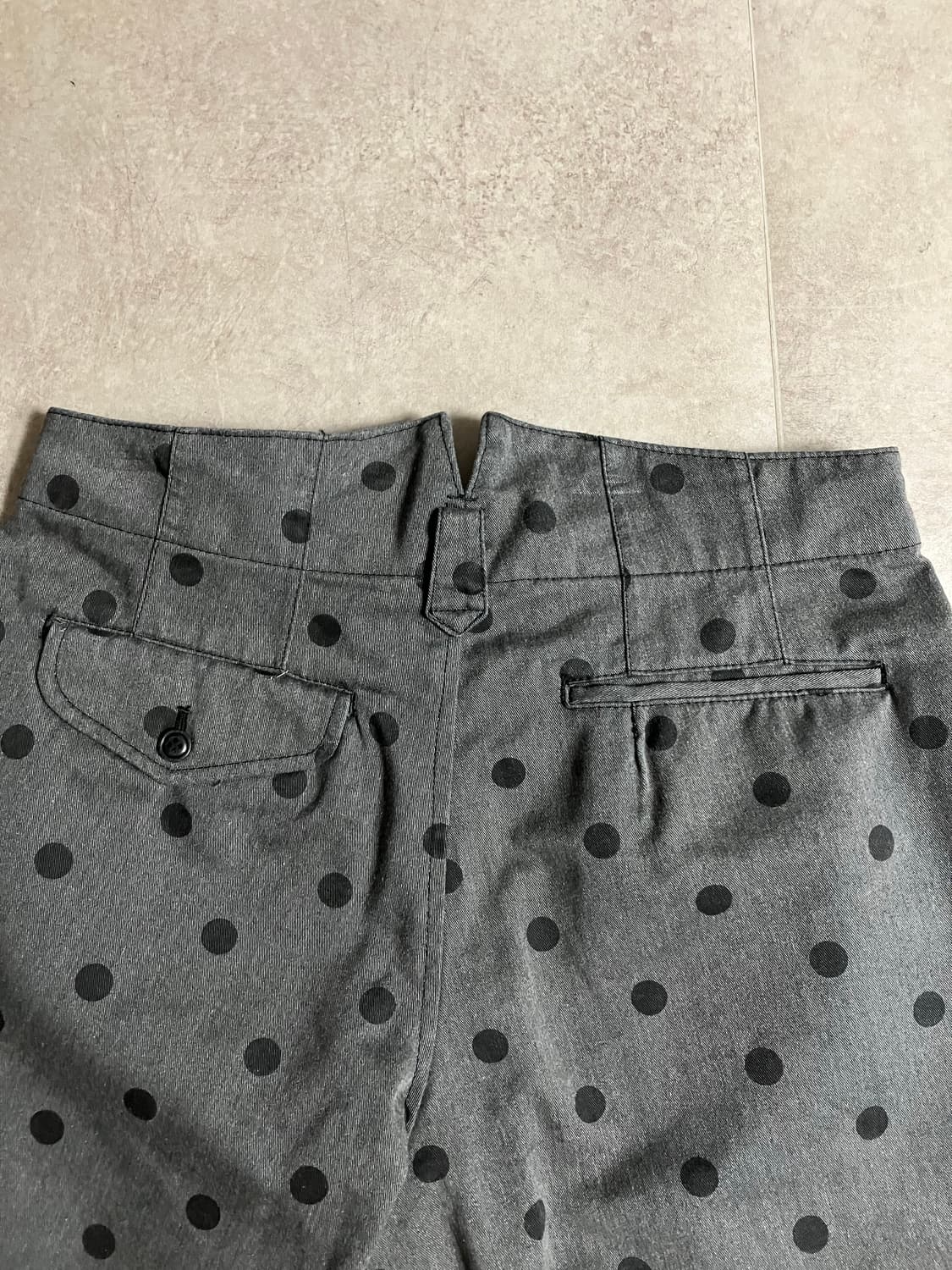 꼼데가르송 블랙 도트 벌룬 팬츠 상품이미지6