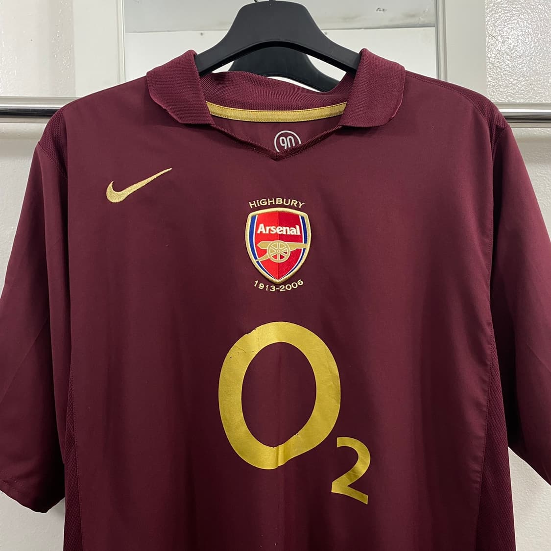 S 나이키 아스날 05-06 하이버리 앙리 유니폼 상품이미지4