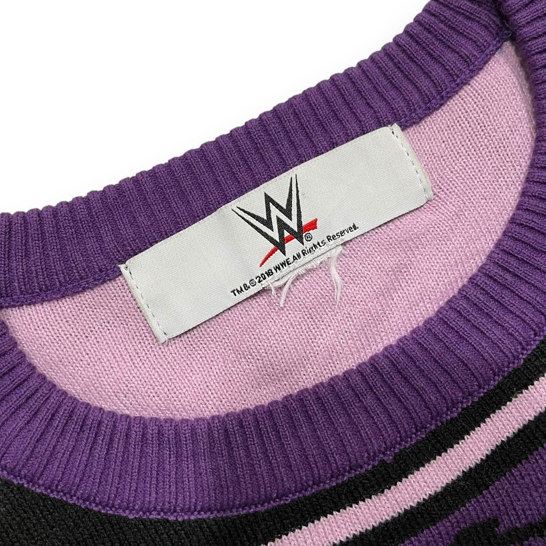 WWE 2018s 언더테이커 배트 패턴 니트 상품이미지4