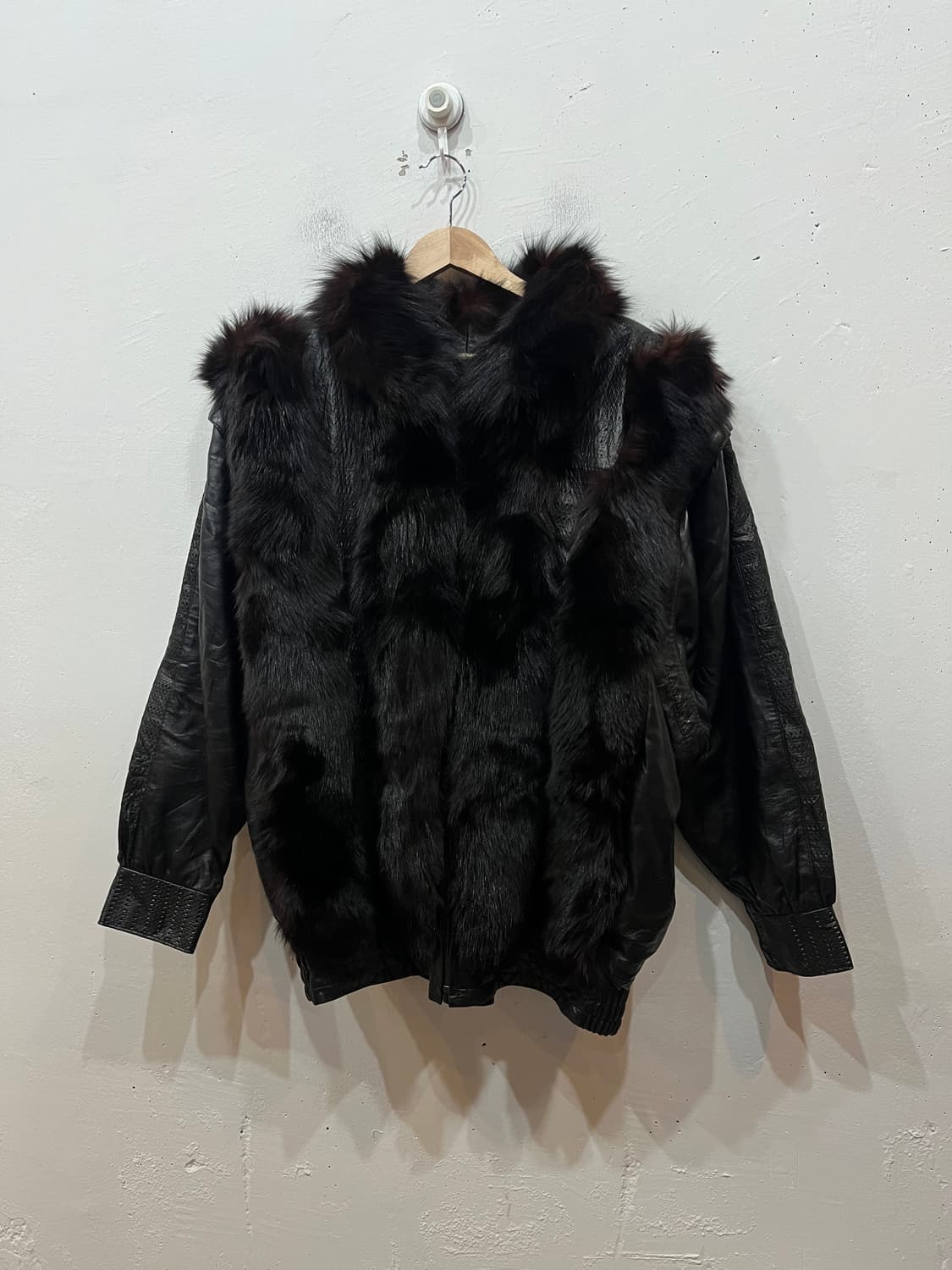 SAGA FOX 사가폭스 2way 레더자켓 베스트 상품이미지1