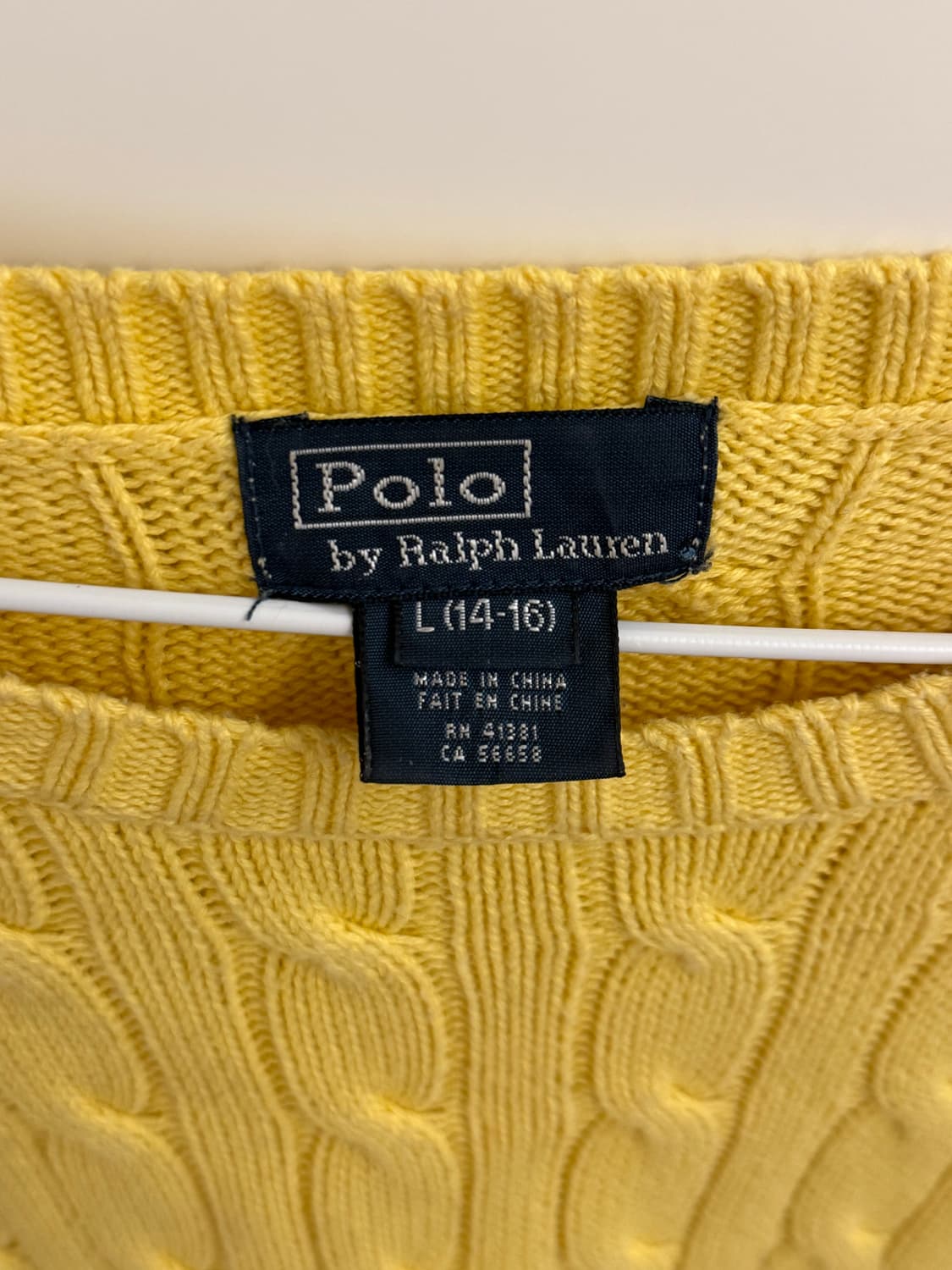 폴로 꽈배기 니트  상품이미지3