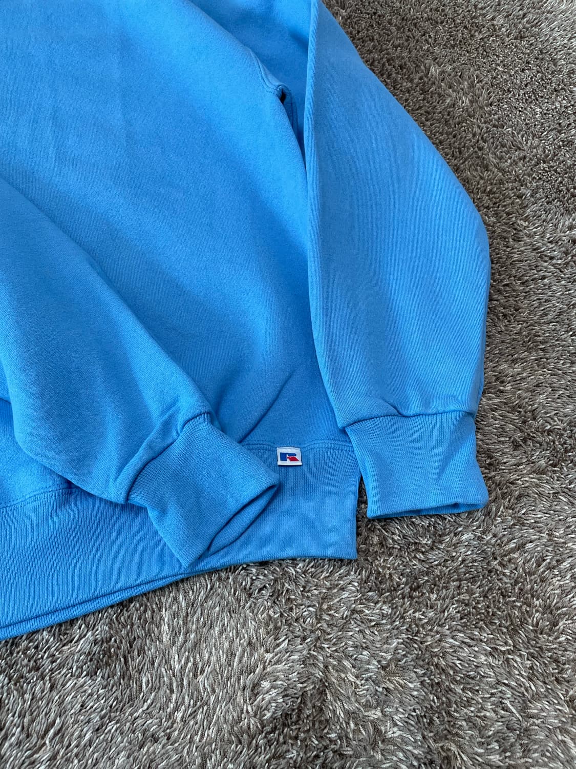 (데드스탁) 90s 러셀 스웻셔츠 베이비블루 상품이미지4