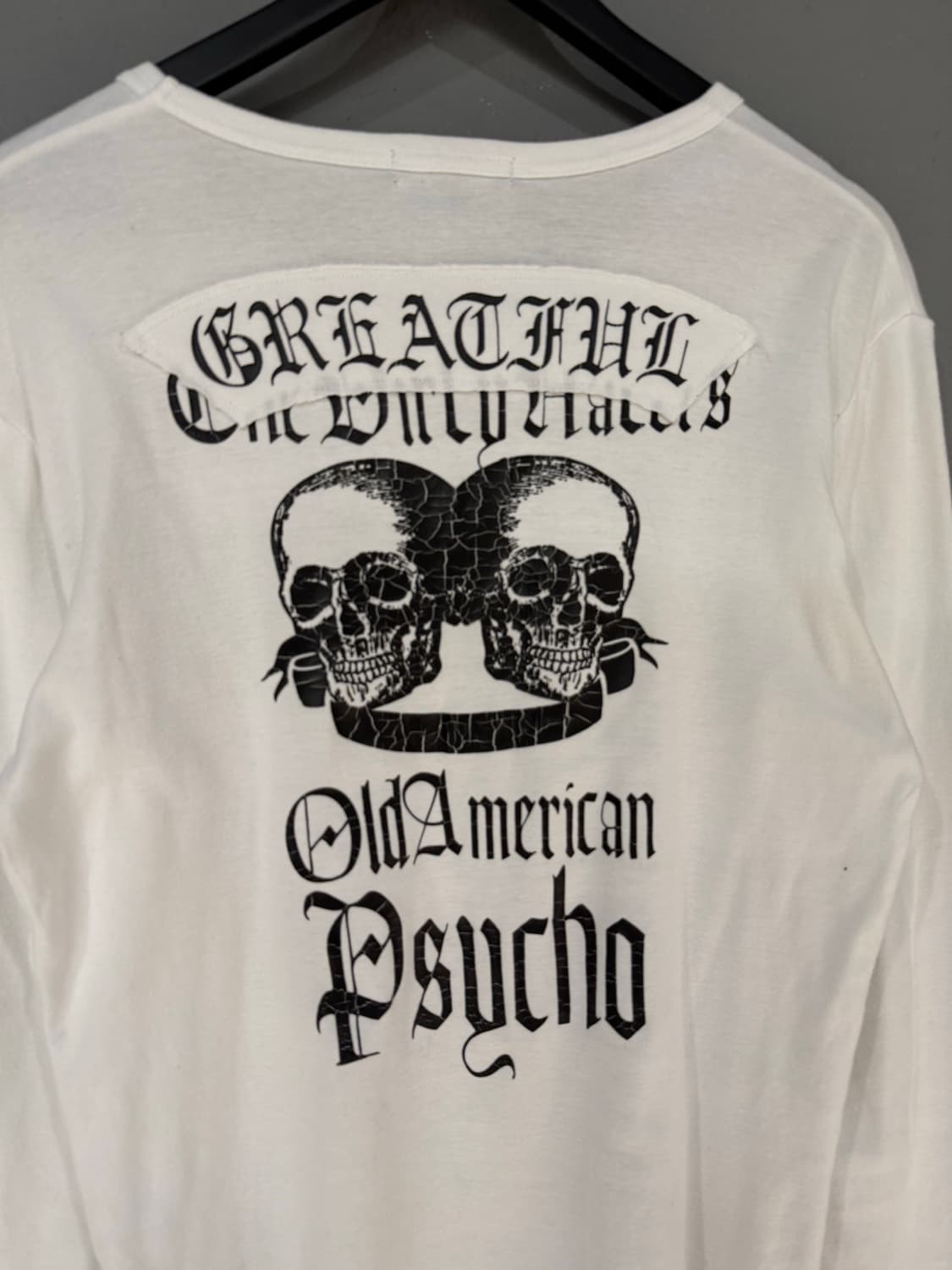 skull & gun printing detail long sleeve 상품이미지10