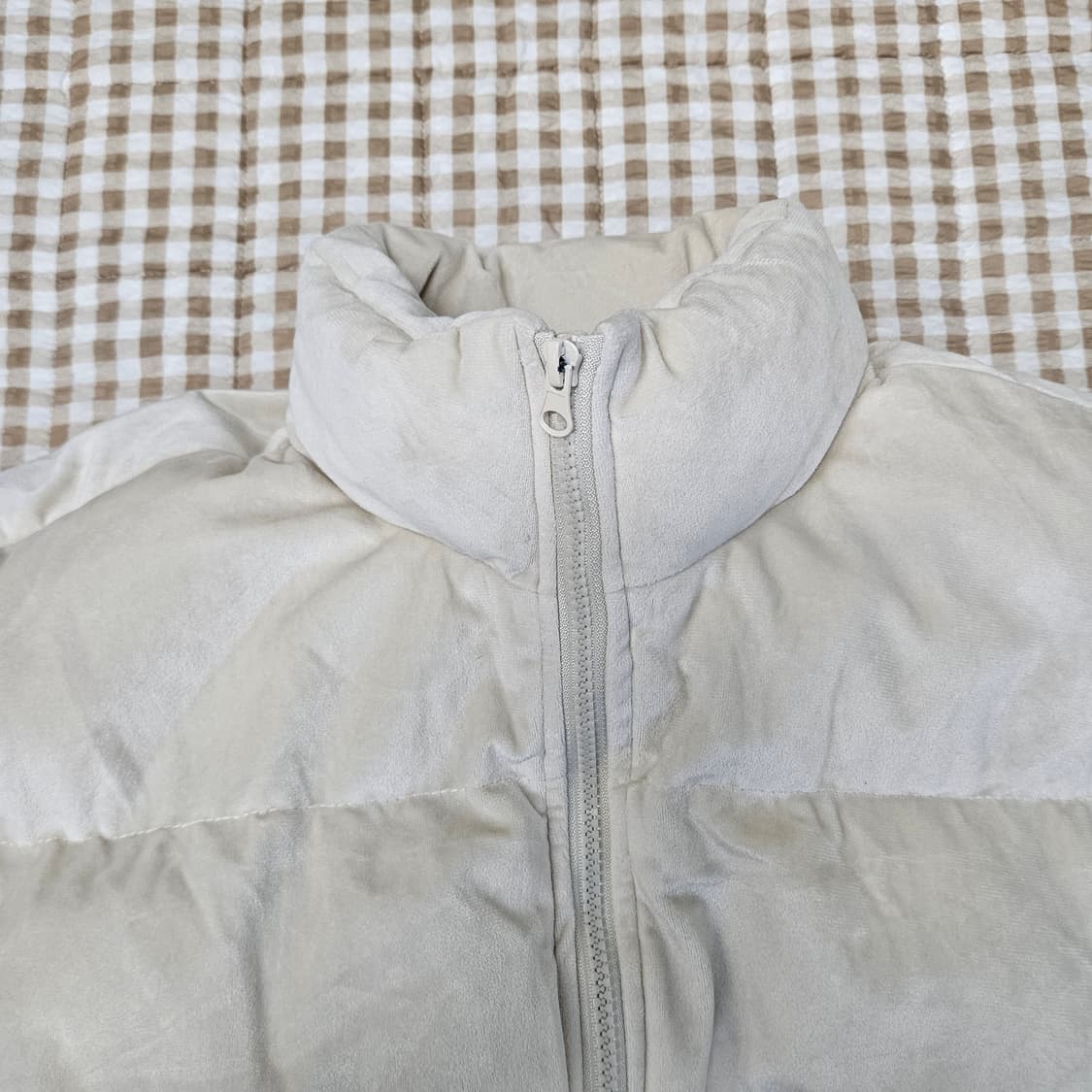 데이비드 첸 스웨이드 숏패딩 남자100 상품이미지8