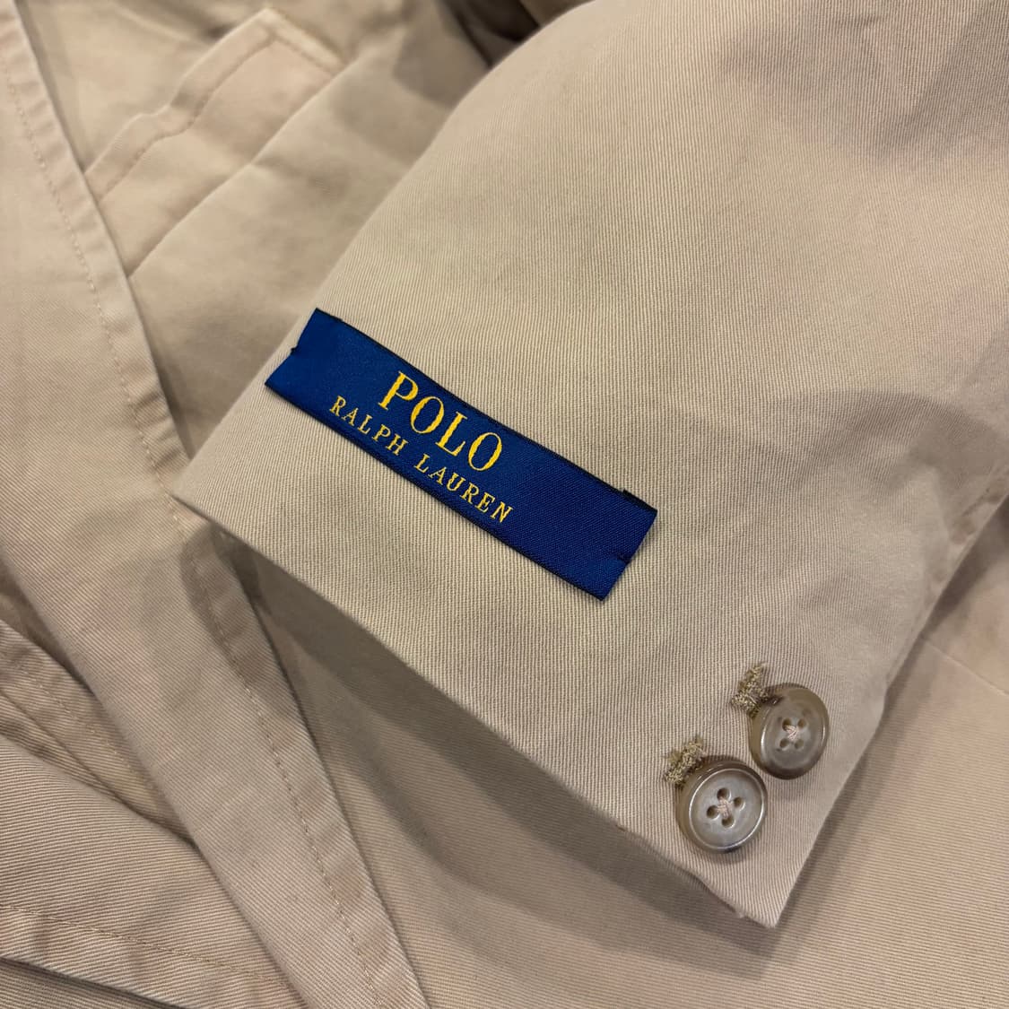 [S] 폴로 랄프로렌 큐알 베이지 블레이저 자켓 B265 상품이미지3