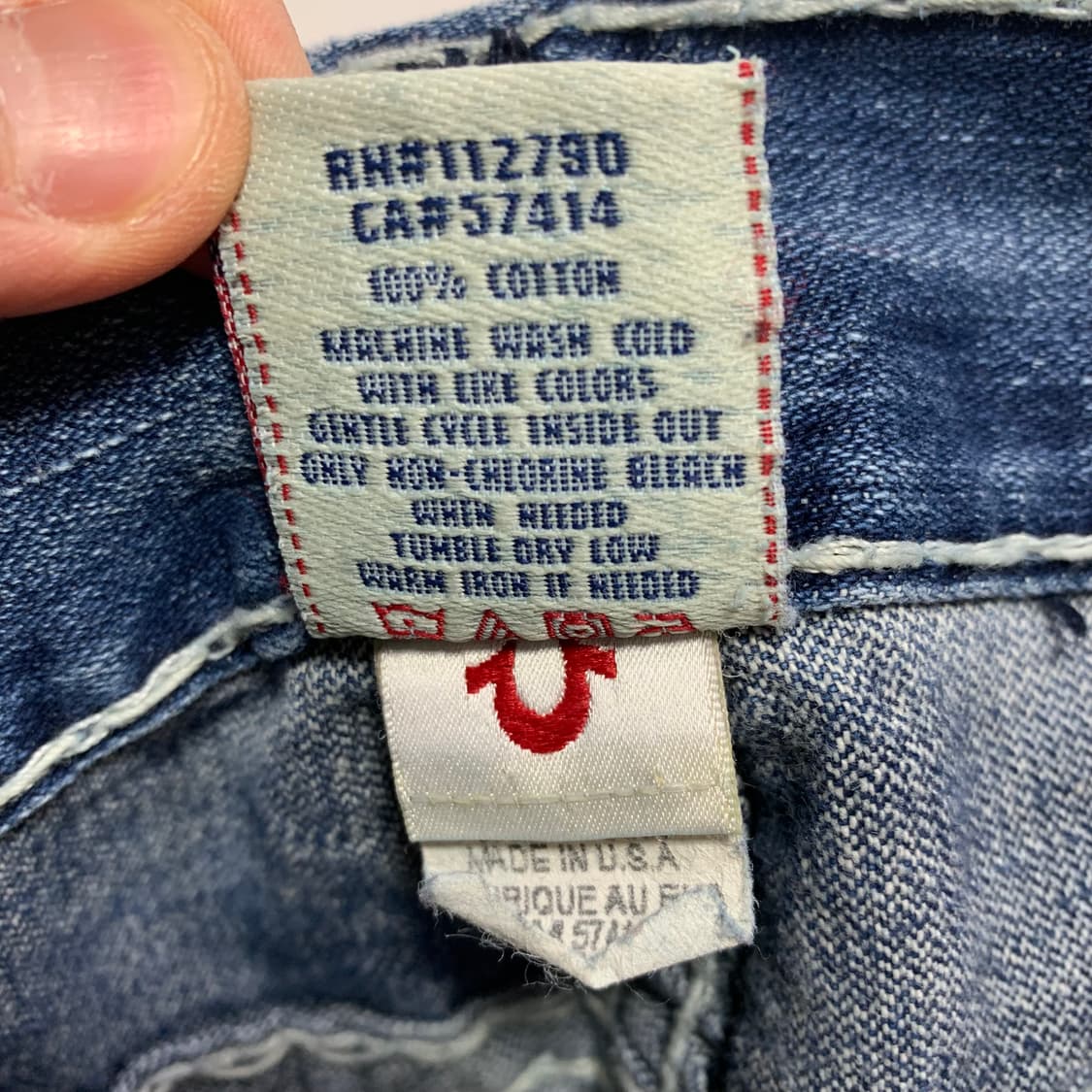 트루릴리젼 데님 팬츠 상품이미지5