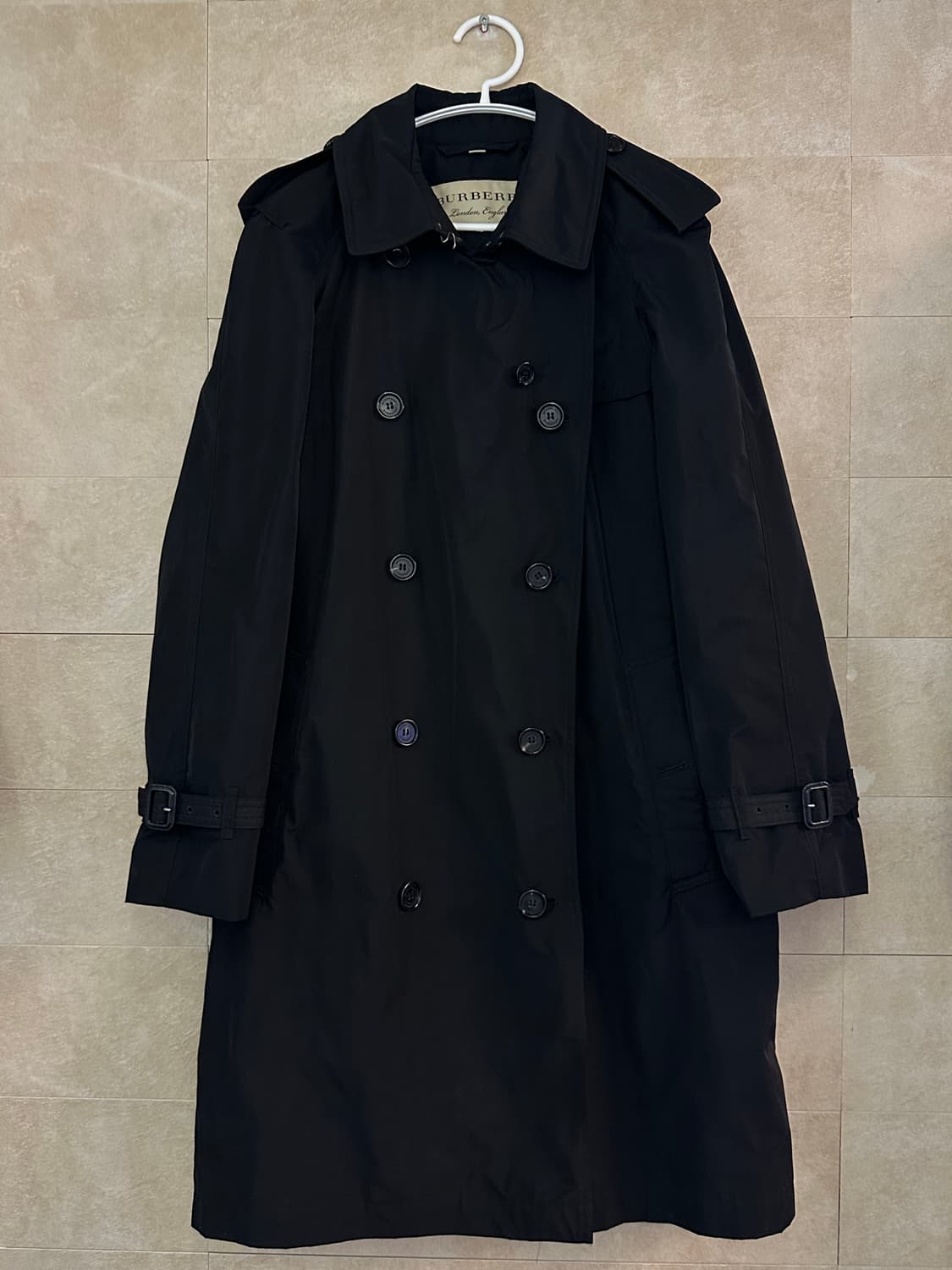 버버리 블랙 트렌치 코트 045 상품이미지1