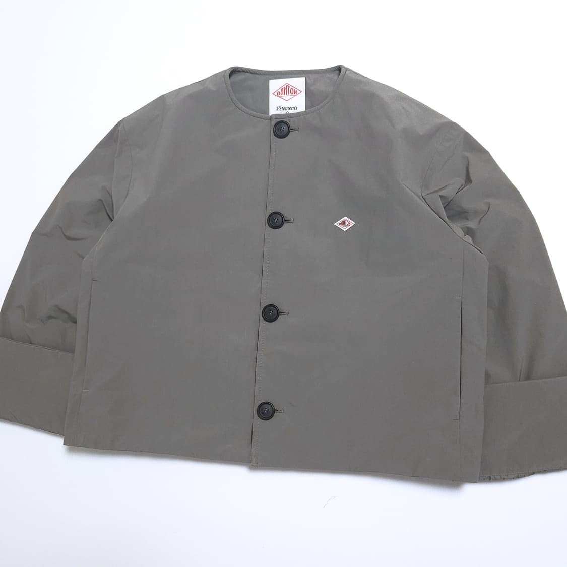 단톤 DANTON 우먼 카라리스 와이드 자켓 상품이미지4