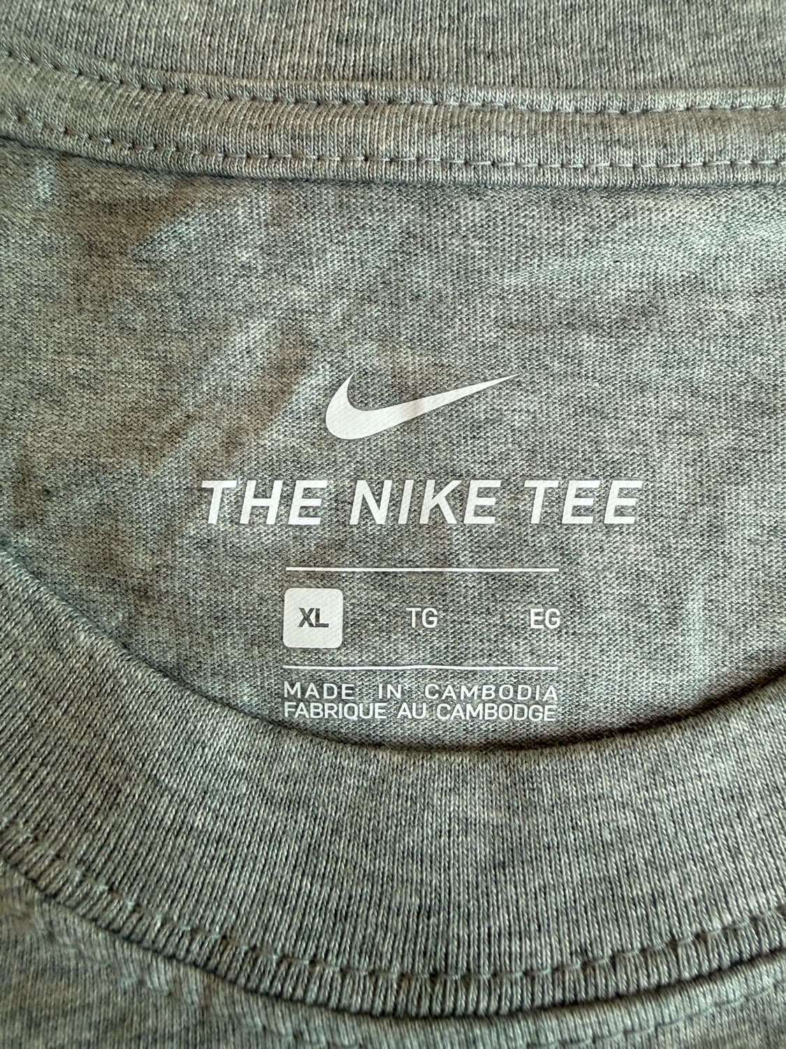 [XL] 나이키 SB 스케이트 반팔 티셔츠 그레이 (db9975-063) 상품이미지3