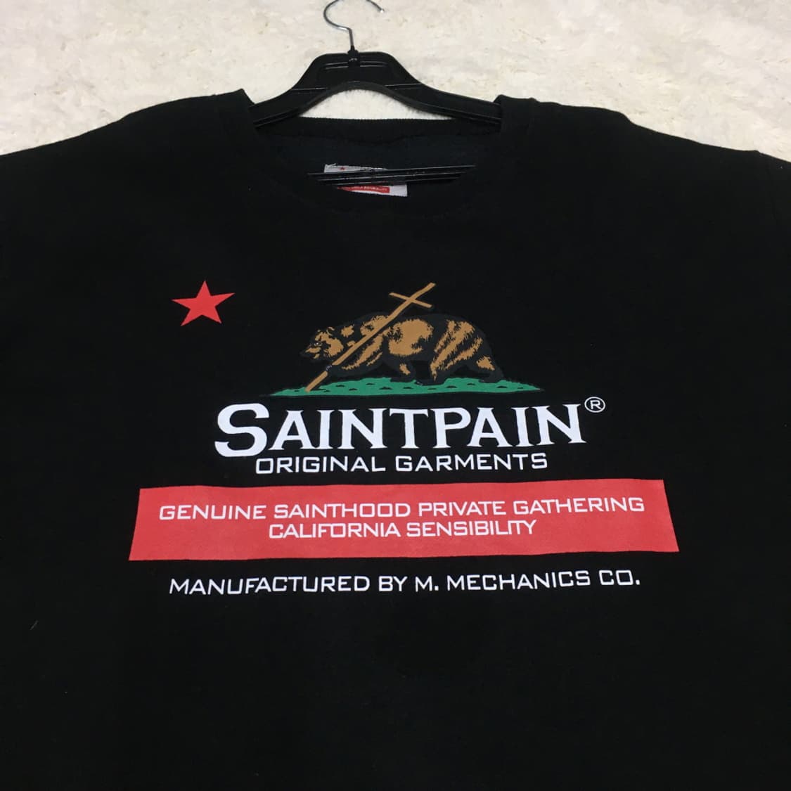 세인트페인 빅로고 맨투맨 BB18 상품이미지2