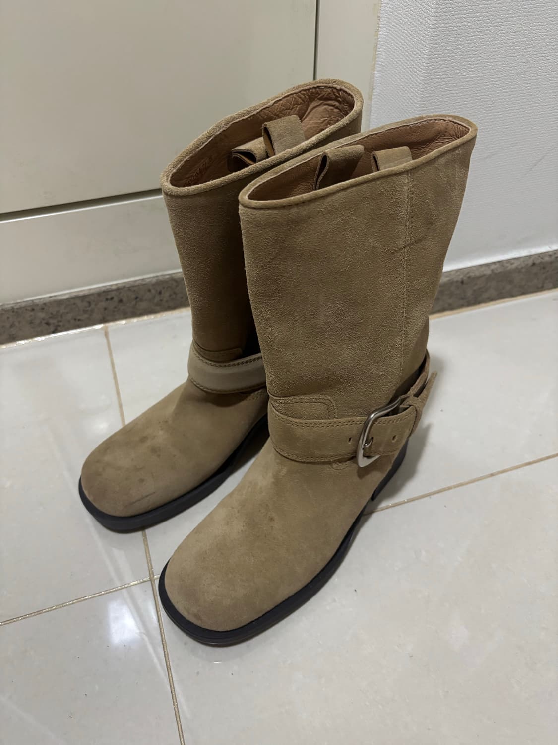 아카이브앱크 스웨이드부츠 archivepke 상품이미지1