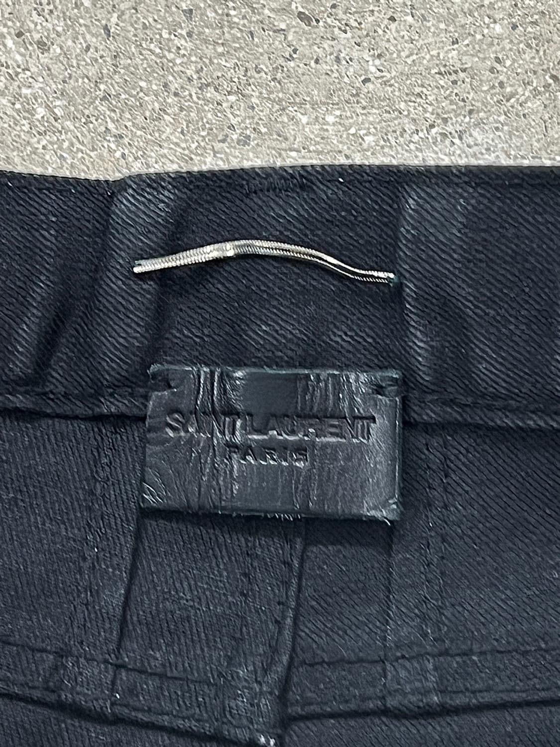 생로랑 15FW D02 무릎 디스 스키니진 상품이미지8