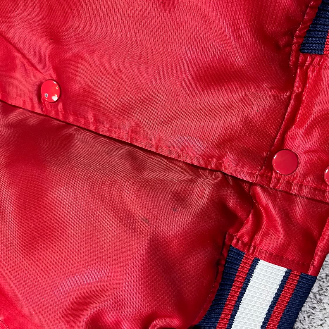 90s 스타터 MLB 클리블랜드 인디언스 스타디움 점퍼 상품이미지7