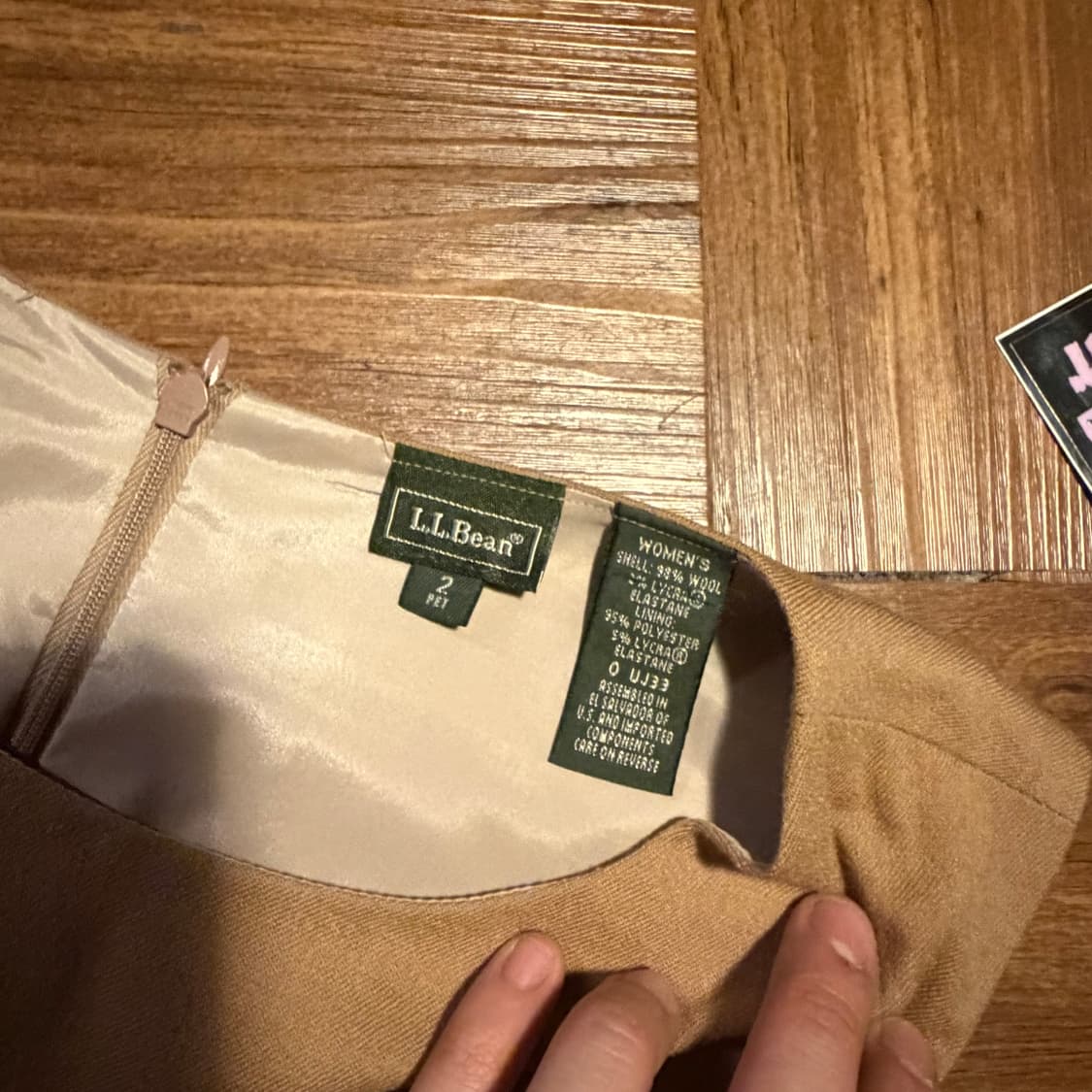 LL BEAN 투 포켓 울 원피스 상품이미지6