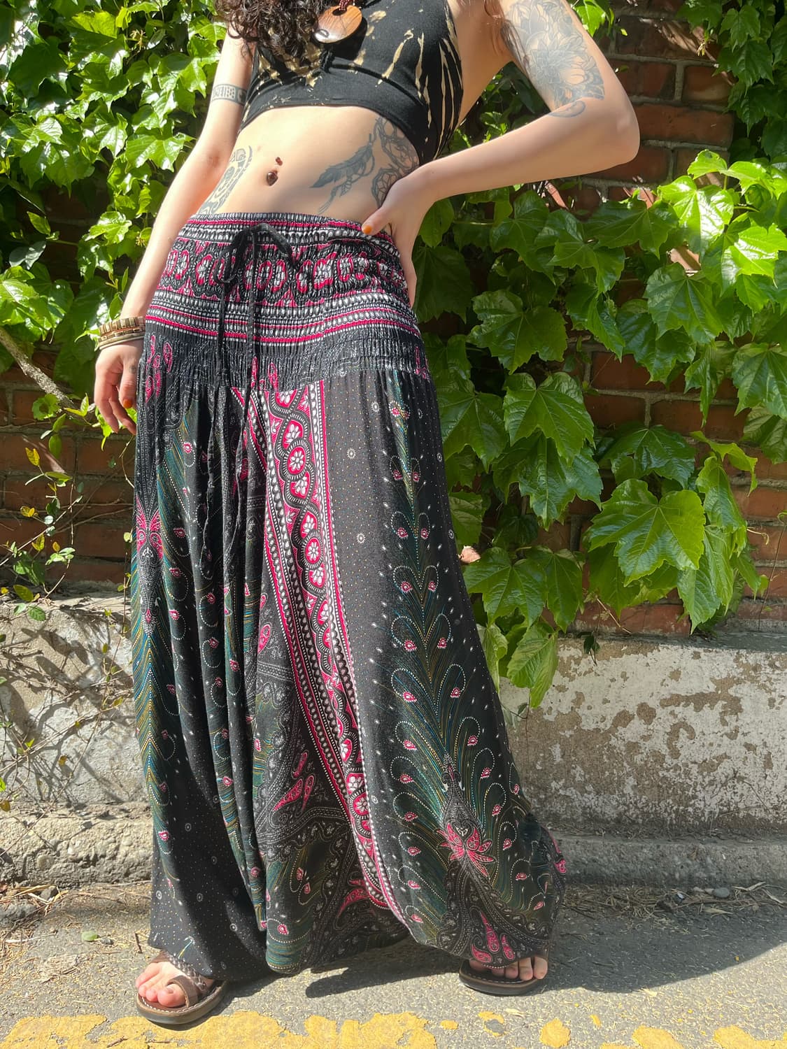 히피 에스닉 페이즐리 사무엘 팬츠 상품이미지2