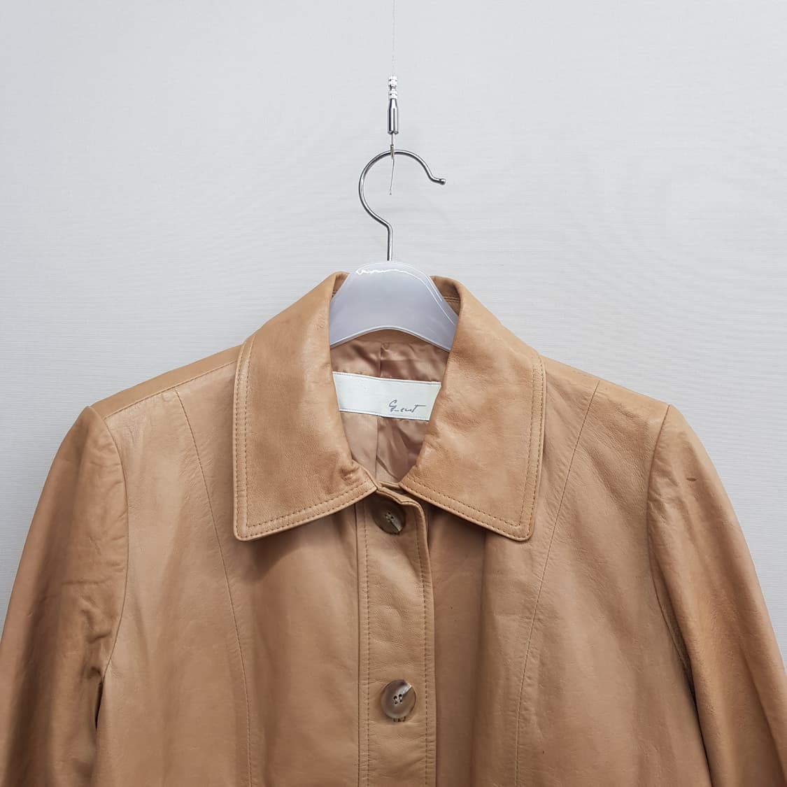 지컷 2021 양가죽  레더 재킷 55사이즈 상품이미지2