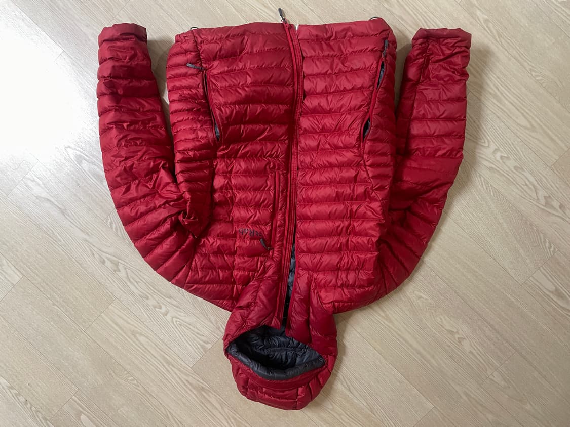 rab 마이크로알파인 레드 L 상품이미지2